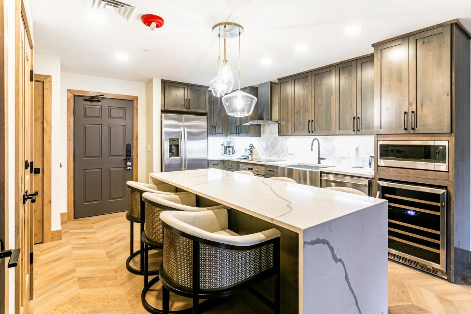 Kitchen or kitchenette in Condos at Canyons Resort by White Pines