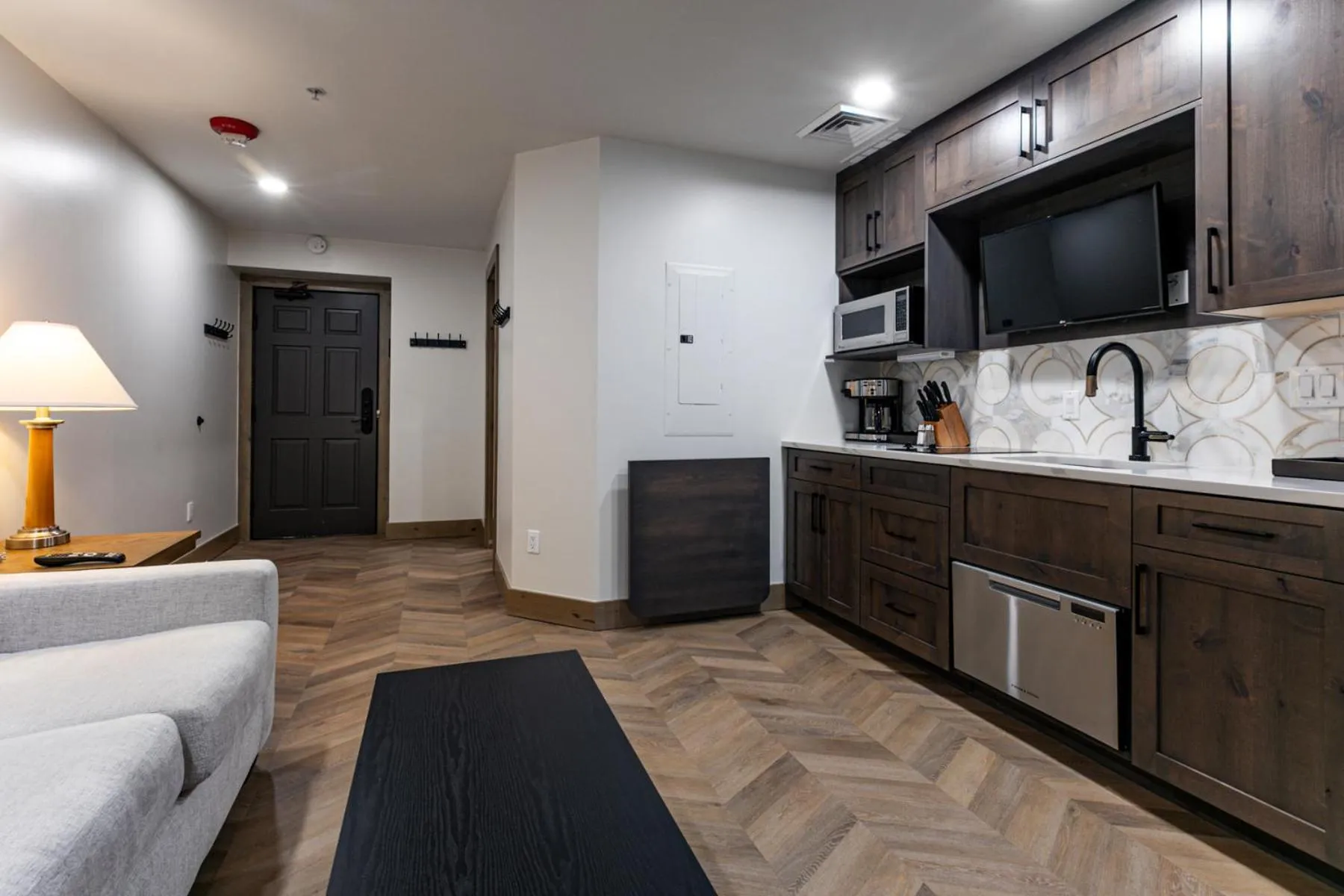 Kitchen or kitchenette in Condos at Canyons Resort by White Pines