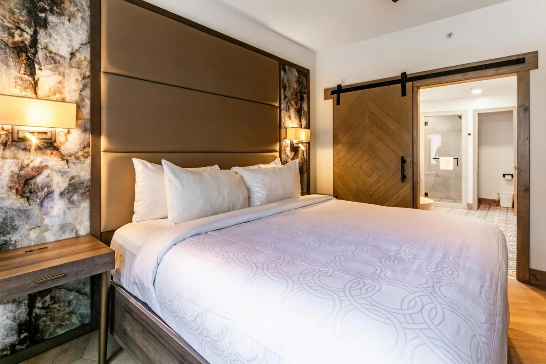 Bed in Condos at Canyons Resort by White Pines