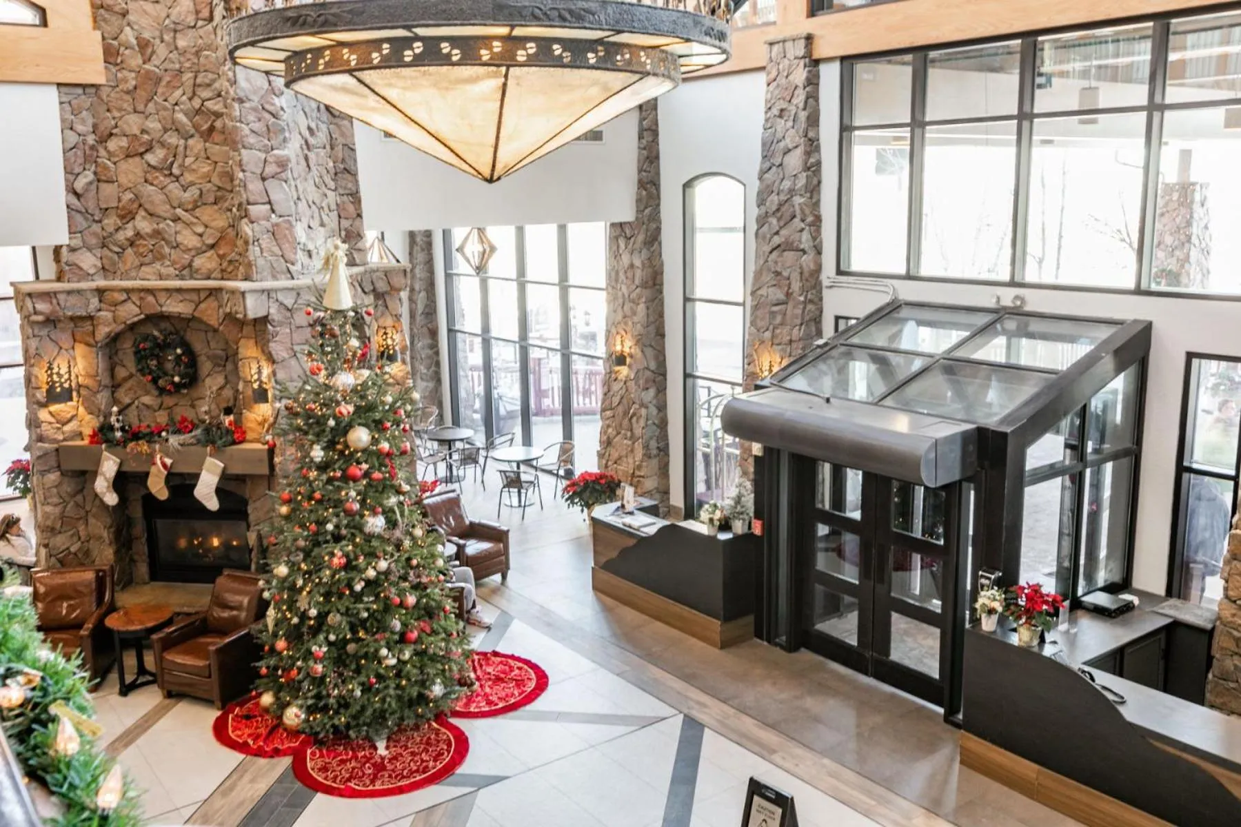 Lobby or reception in Condos at Canyons Resort by White Pines