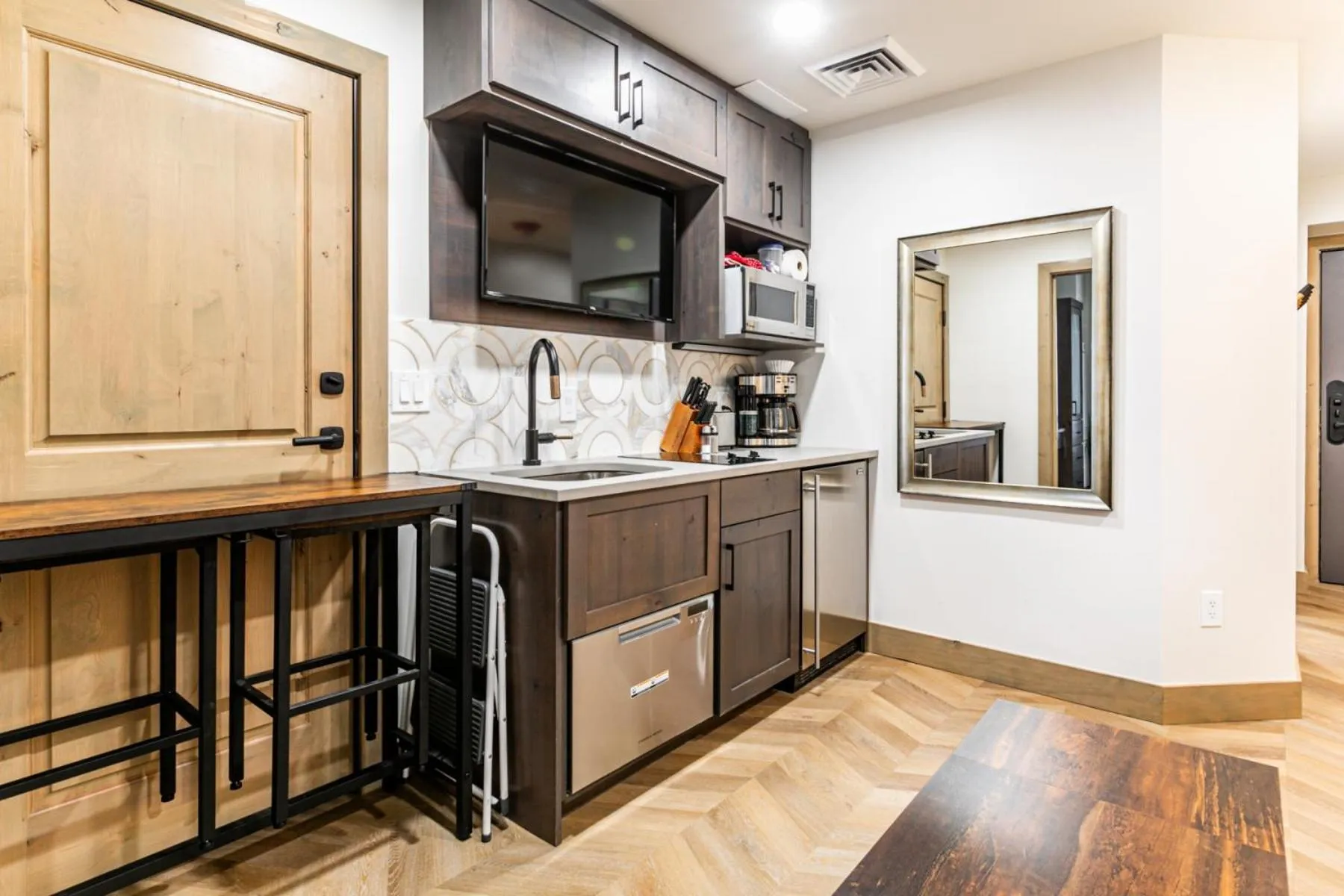 TV and multimedia in Condos at Canyons Resort by White Pines