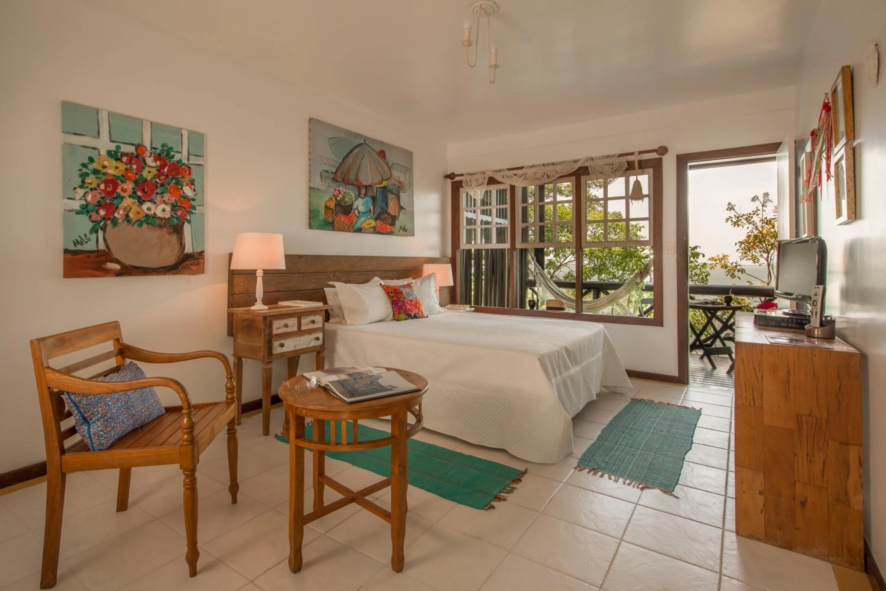 Photo of the whole room in Pousada Enseada das Garças