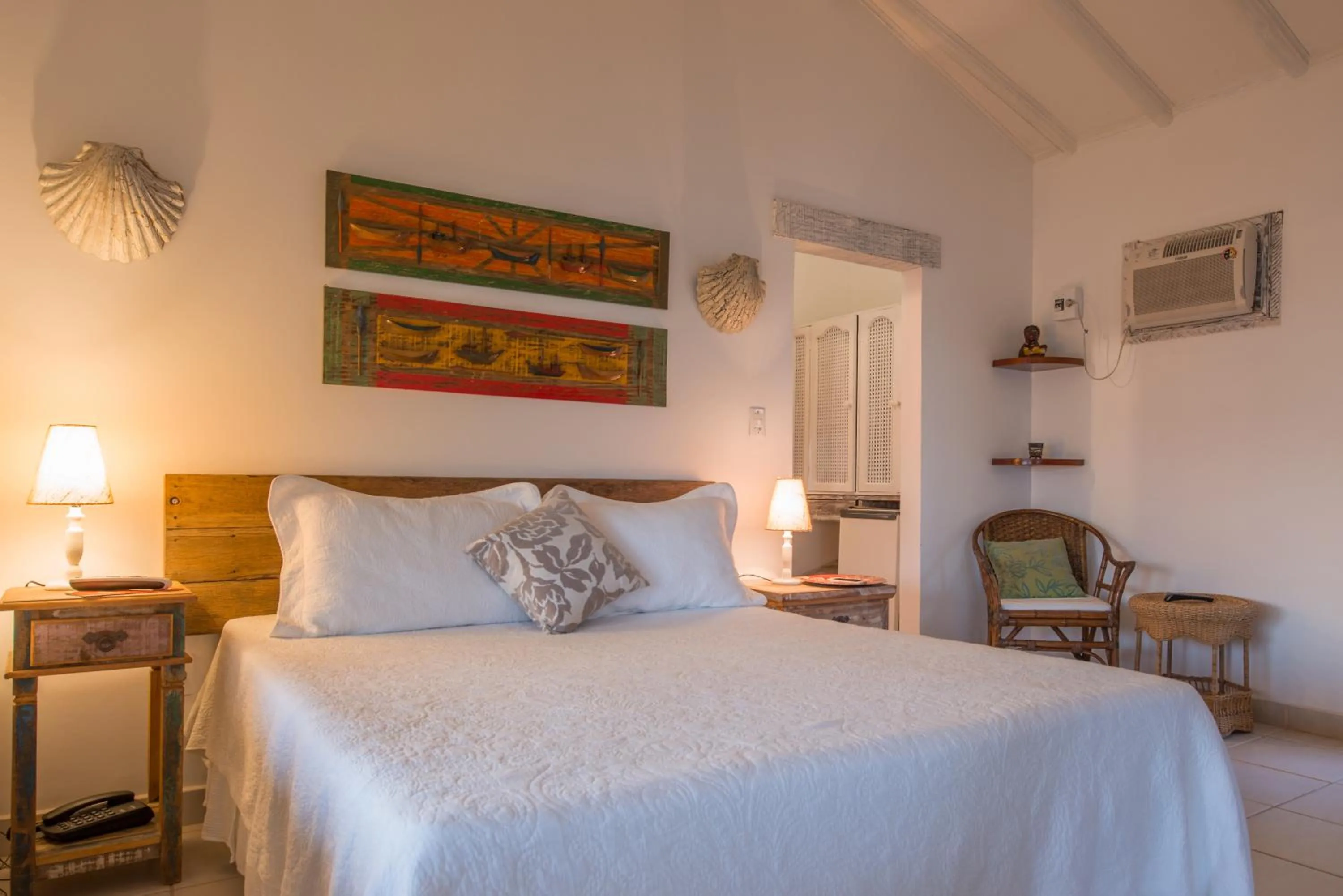 Photo of the whole room in Pousada Enseada das Garças