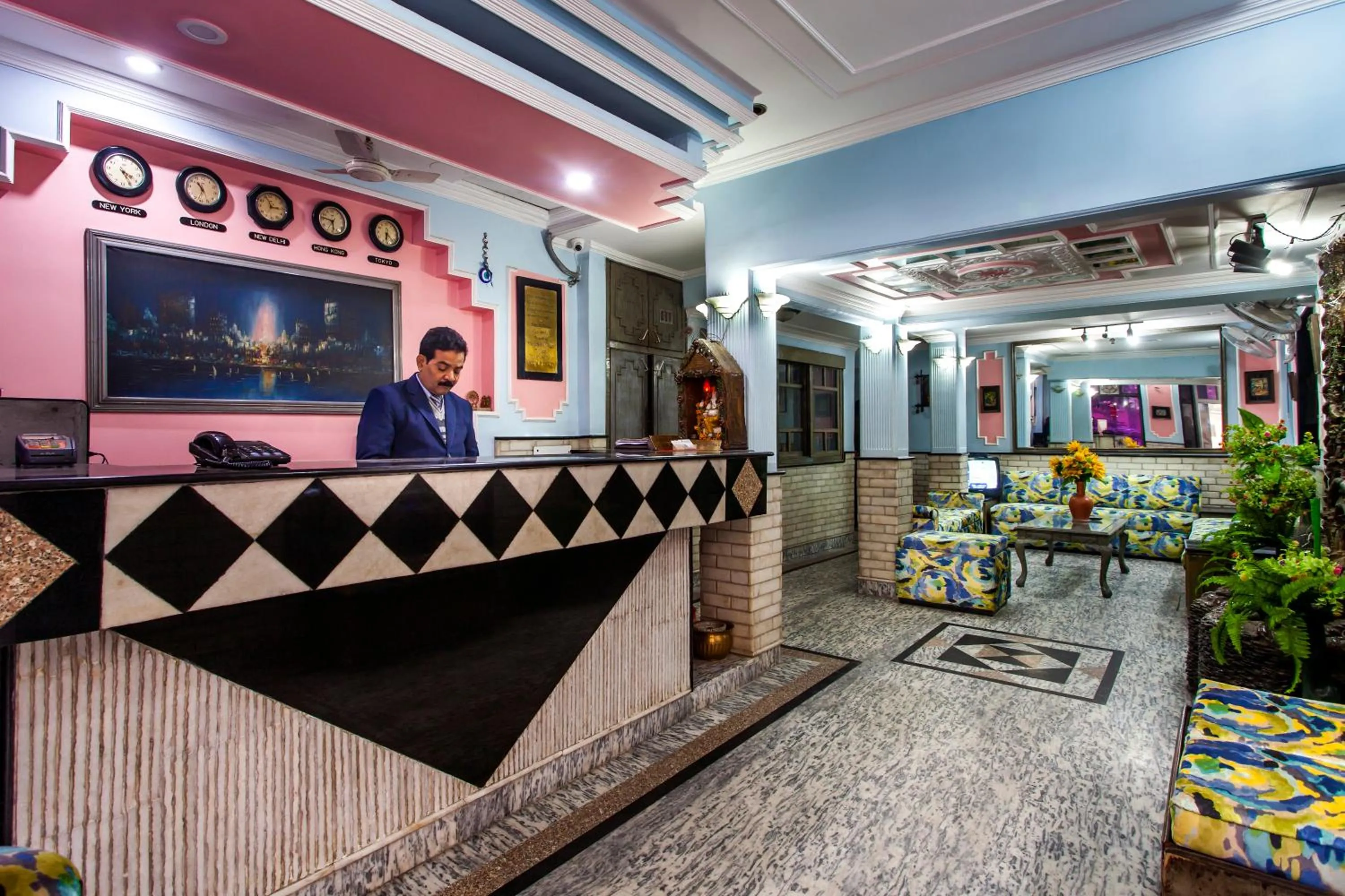 Lobby or reception in Hotel Sunshine