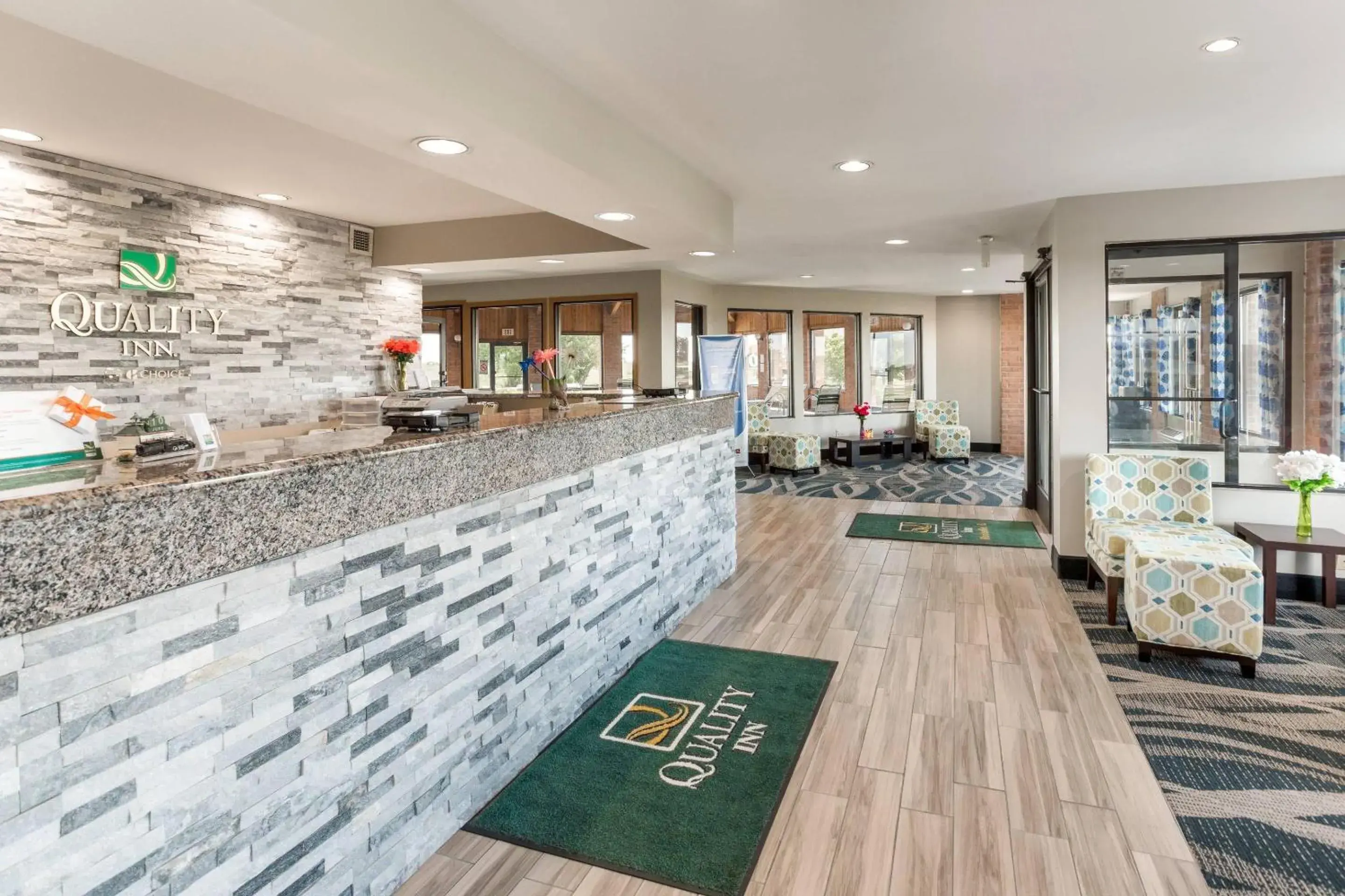 Lobby or reception in Quality Inn Rochelle Lobby or reception in Quality Inn Rochelle