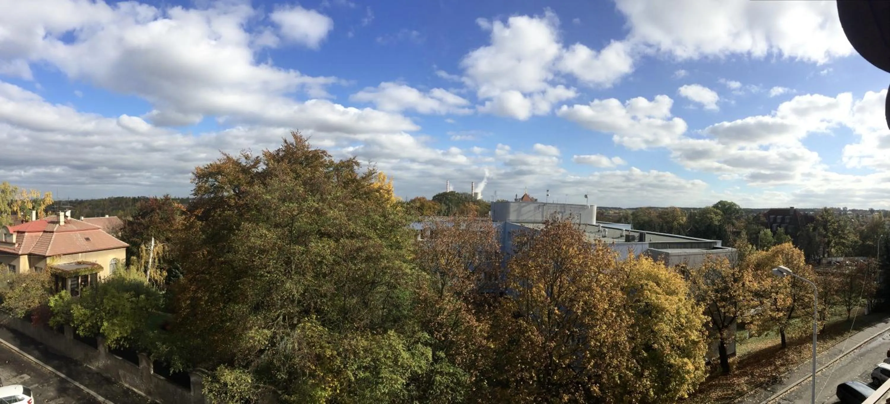 City view in Art Deco Hotel Hoffmann