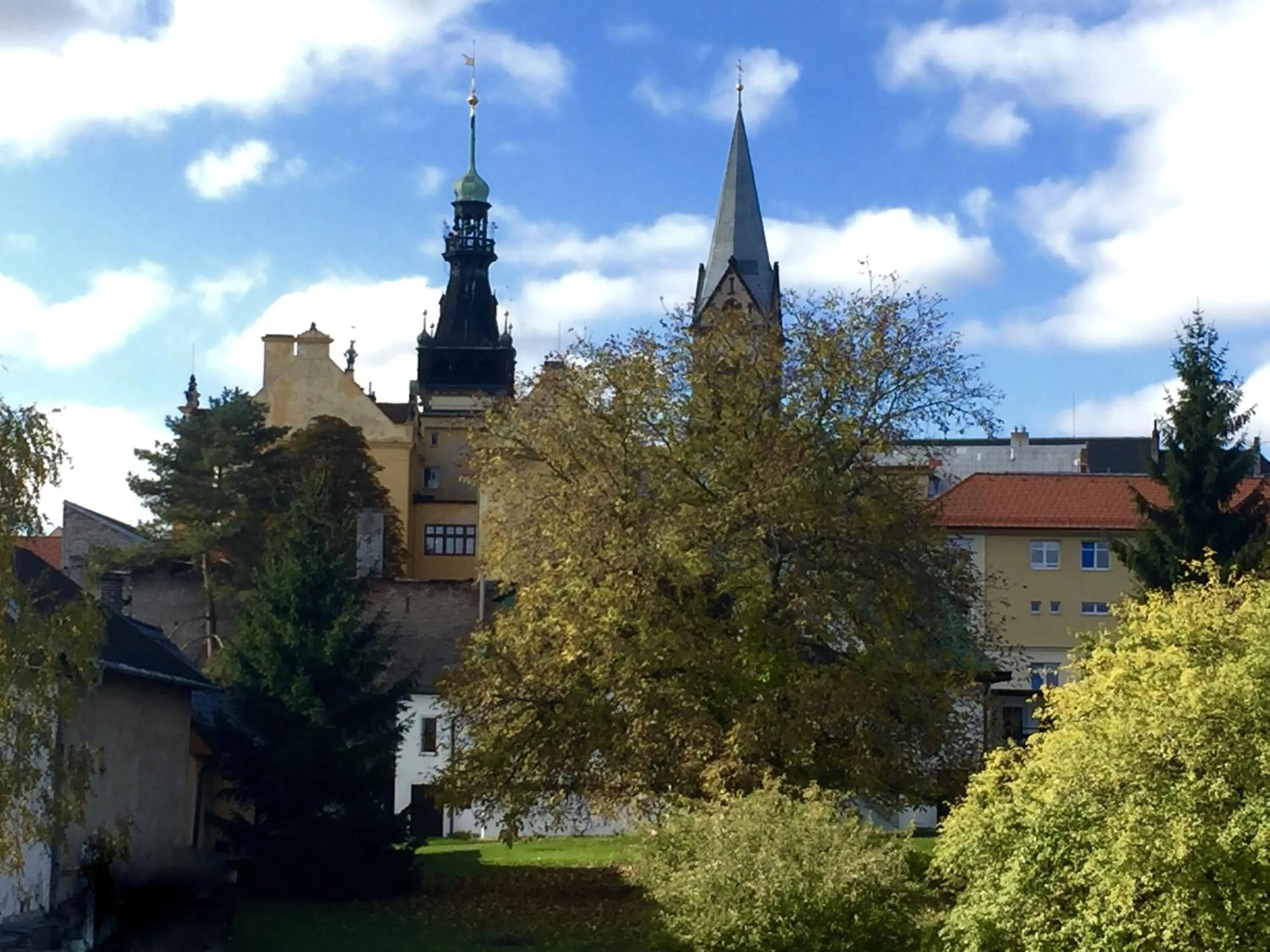 City view in Art Deco Hotel Hoffmann