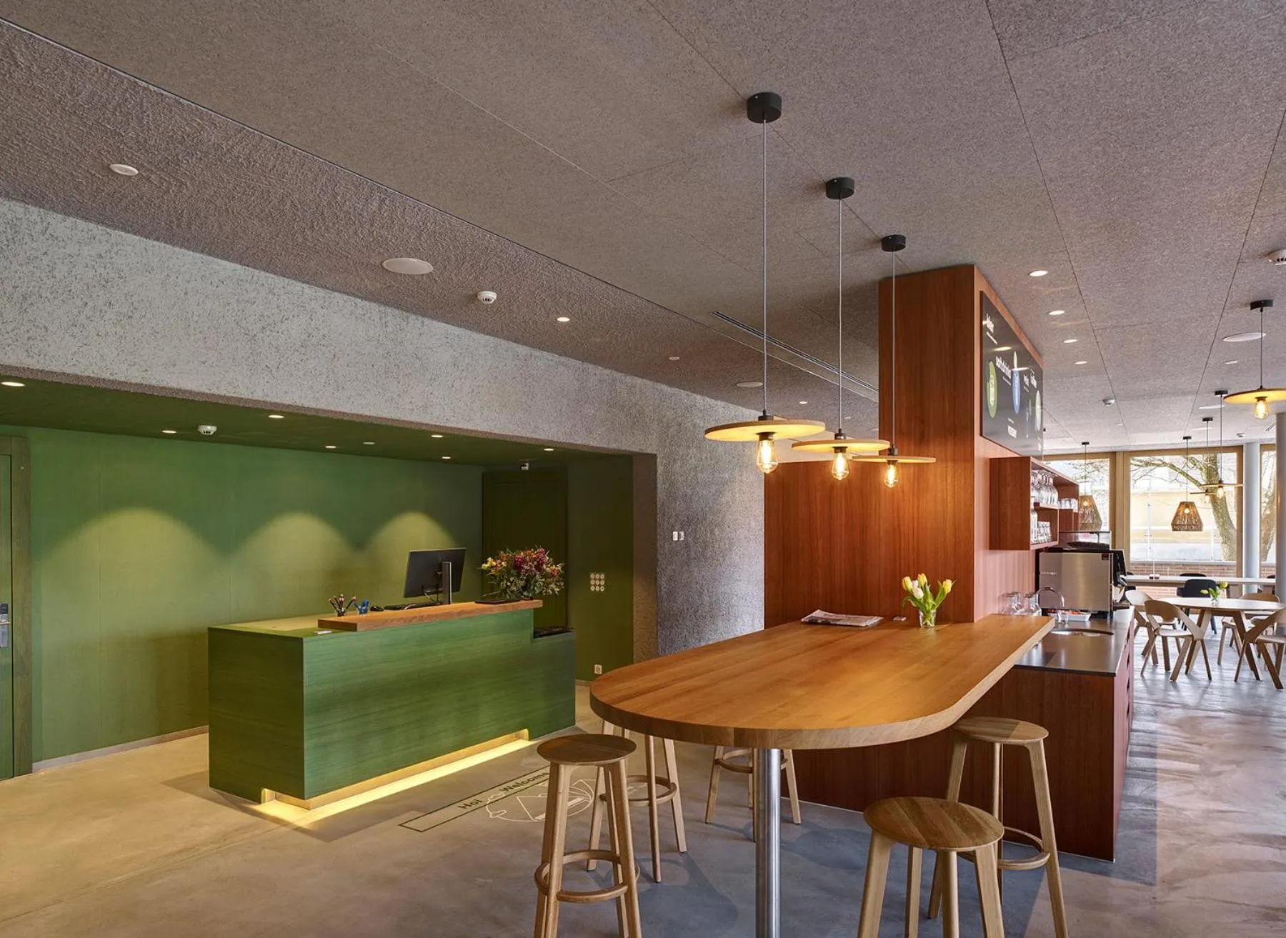 Lobby or reception in Schaan-Vaduz Youth Hostel