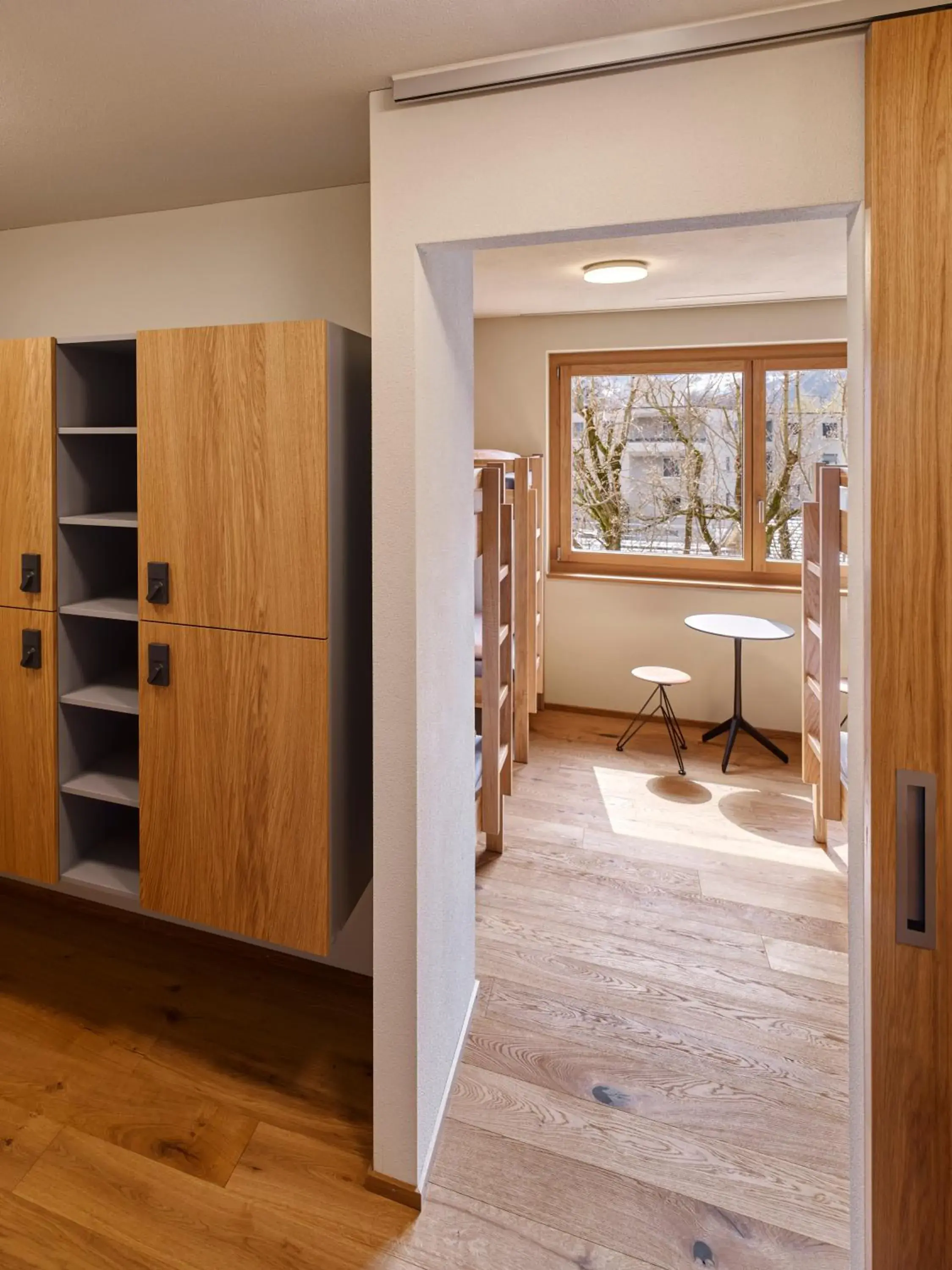 Sextuple Room with Shared Bathroom in Schaan-Vaduz Youth Hostel Sextuple Room with Shared Bathroom in Schaan-Vaduz Youth Hostel