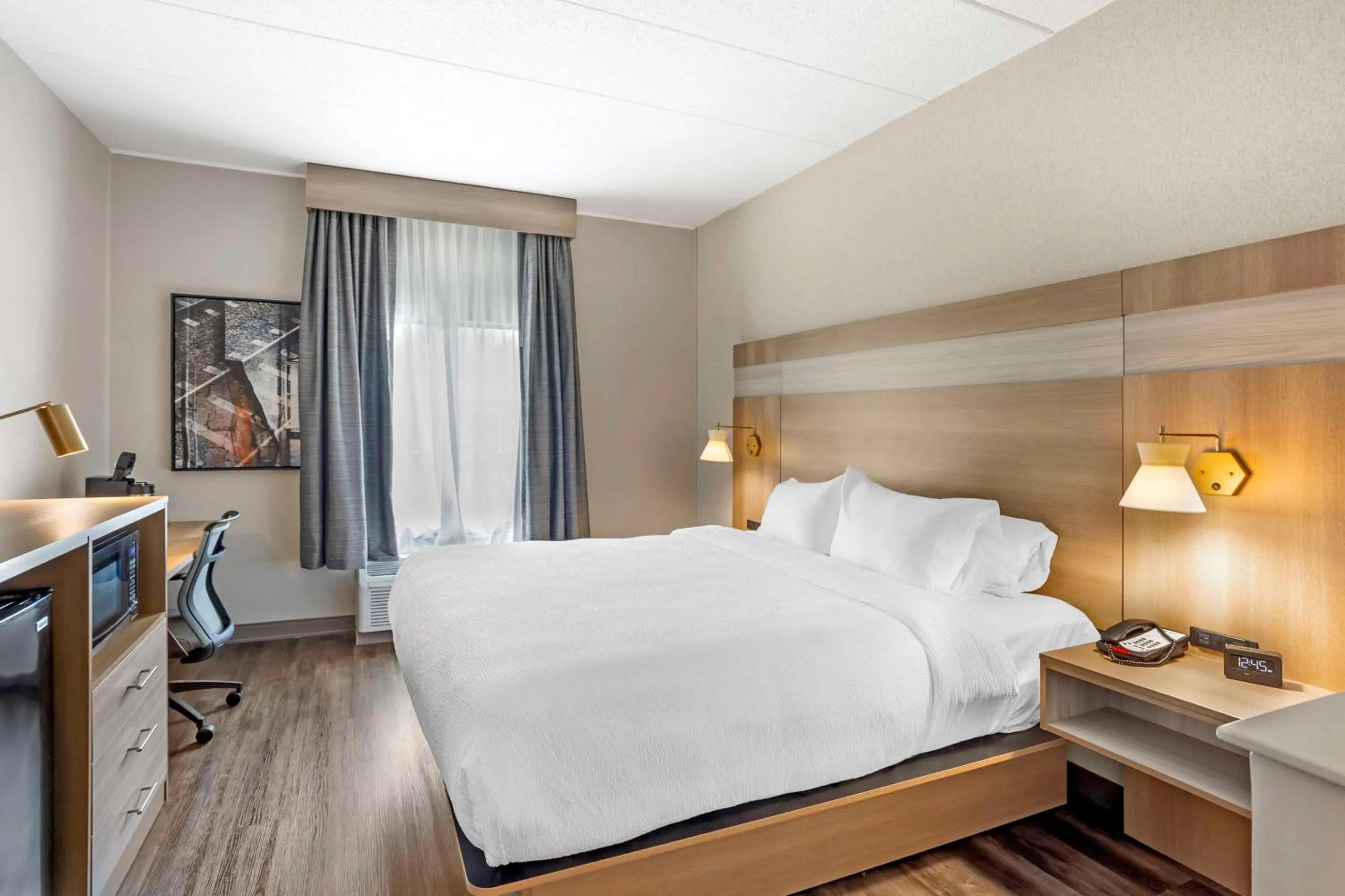 Bedroom, Bed in Holiday Inn Express York, an IHG Hotel