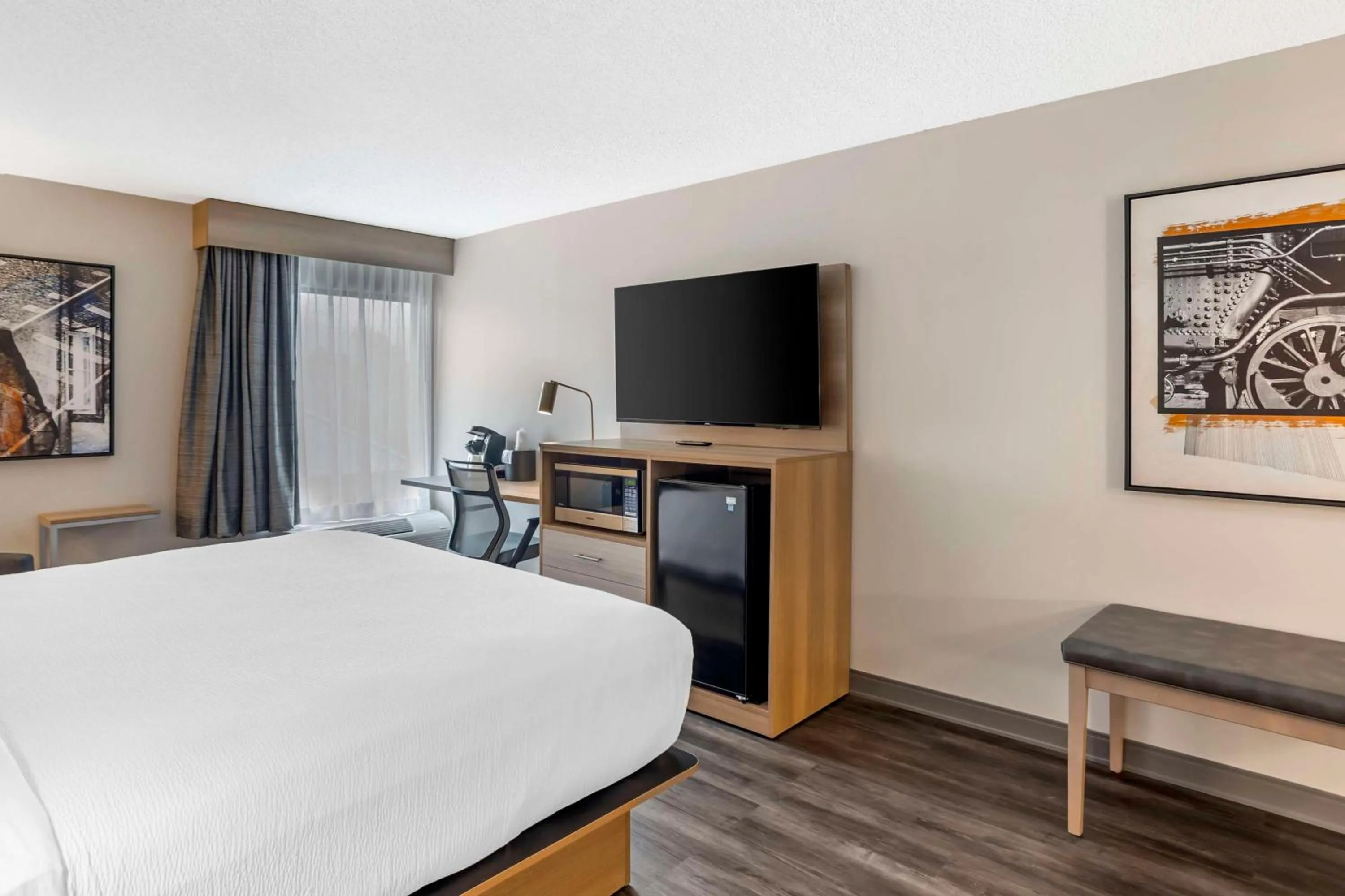 Bedroom, Bed in Holiday Inn Express York, an IHG Hotel