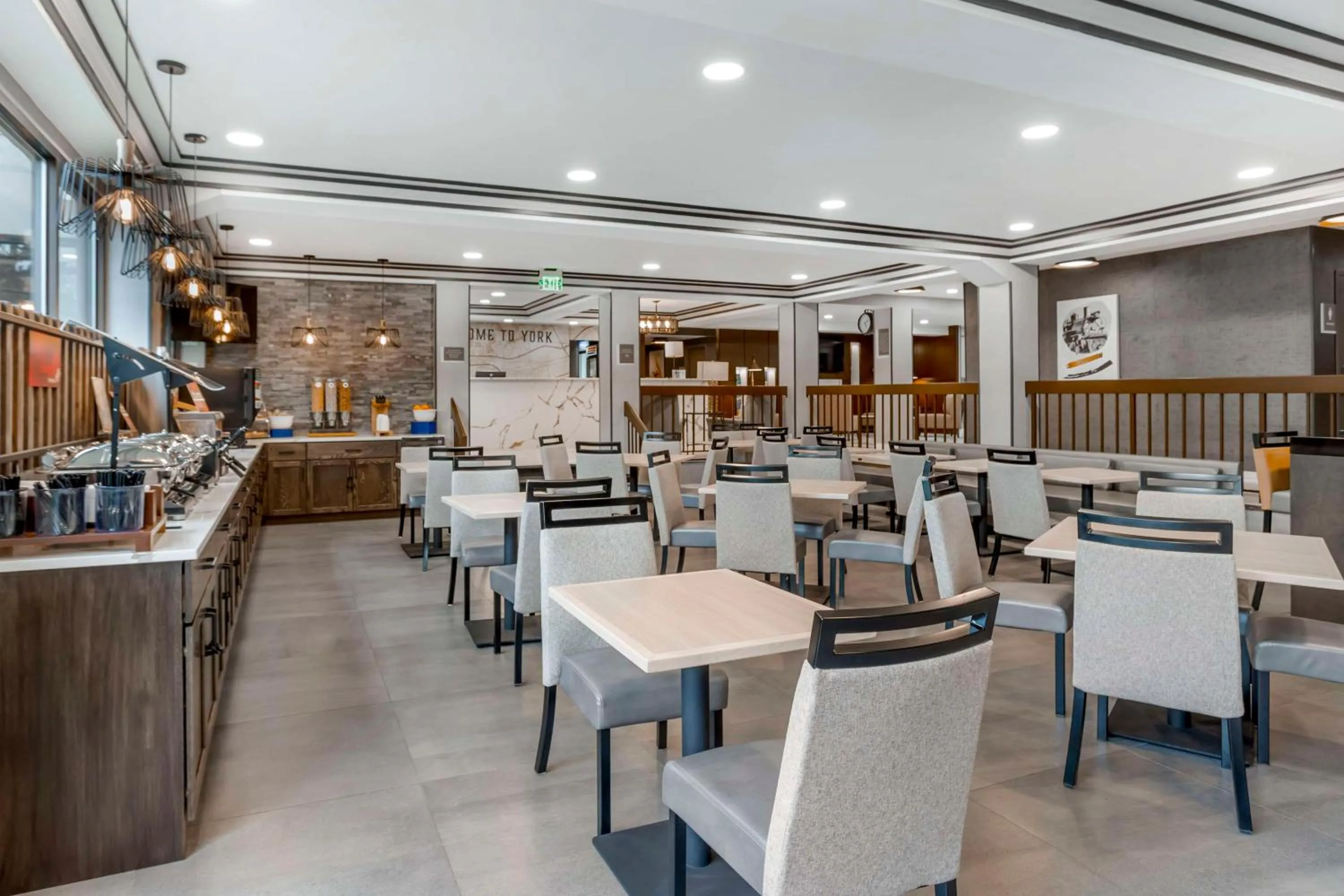 Breakfast in Holiday Inn Express York, an IHG Hotel