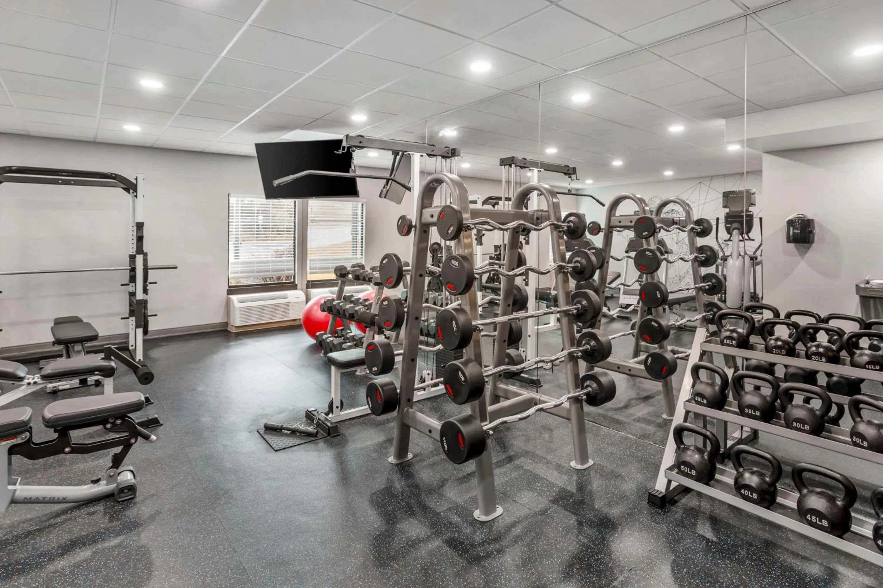 Fitness centre/facilities in Holiday Inn Express York, an IHG Hotel
