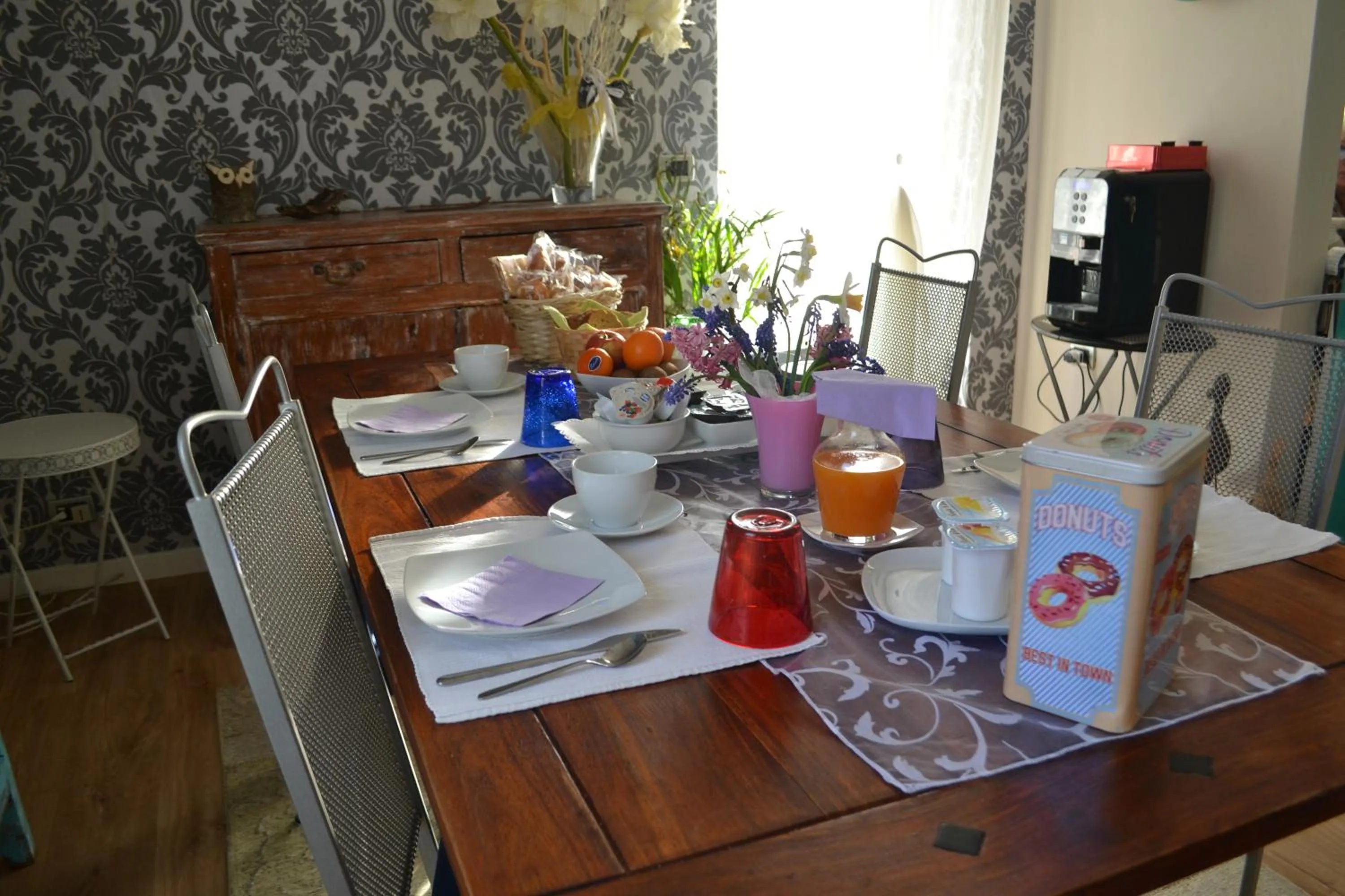 Food and drinks in B&B Cappuccini