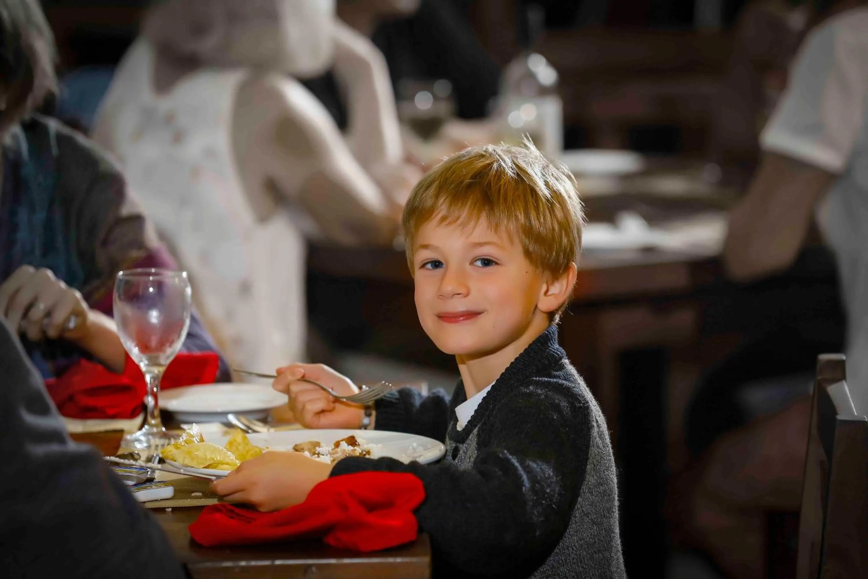 group of guests in Elephas Resort & Spa