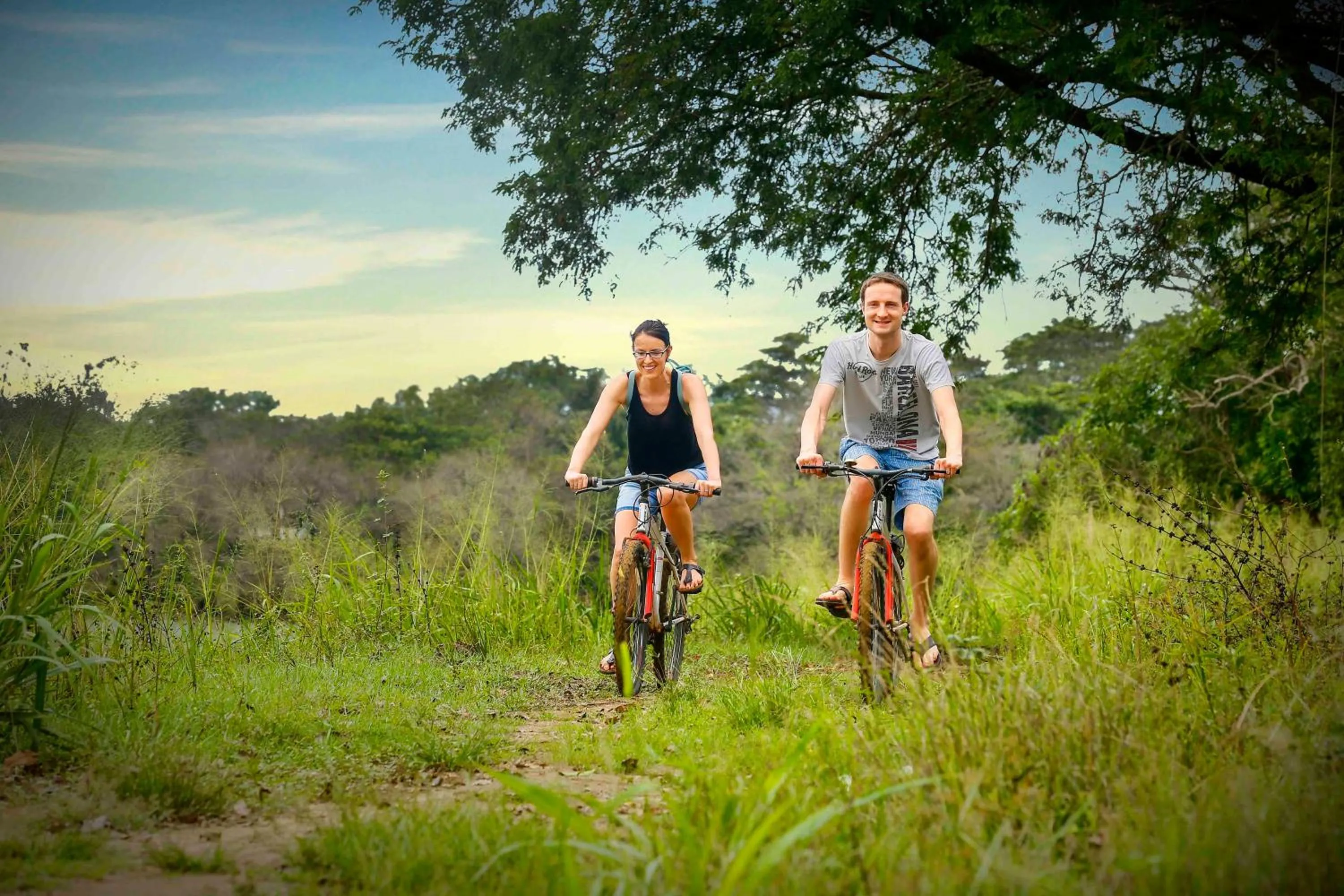 Cycling in Elephas Resort & Spa