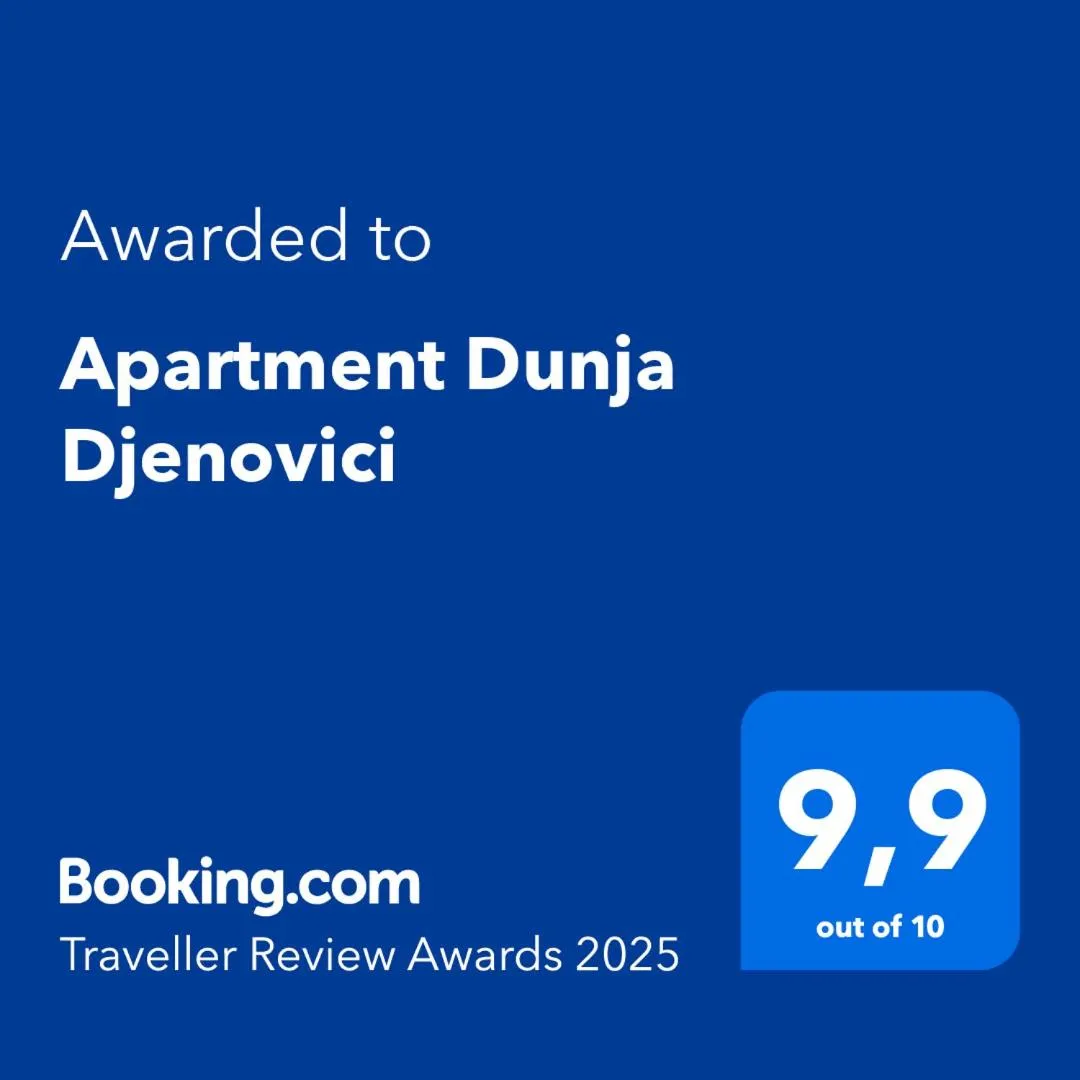 Apartment Dunja Djenovici