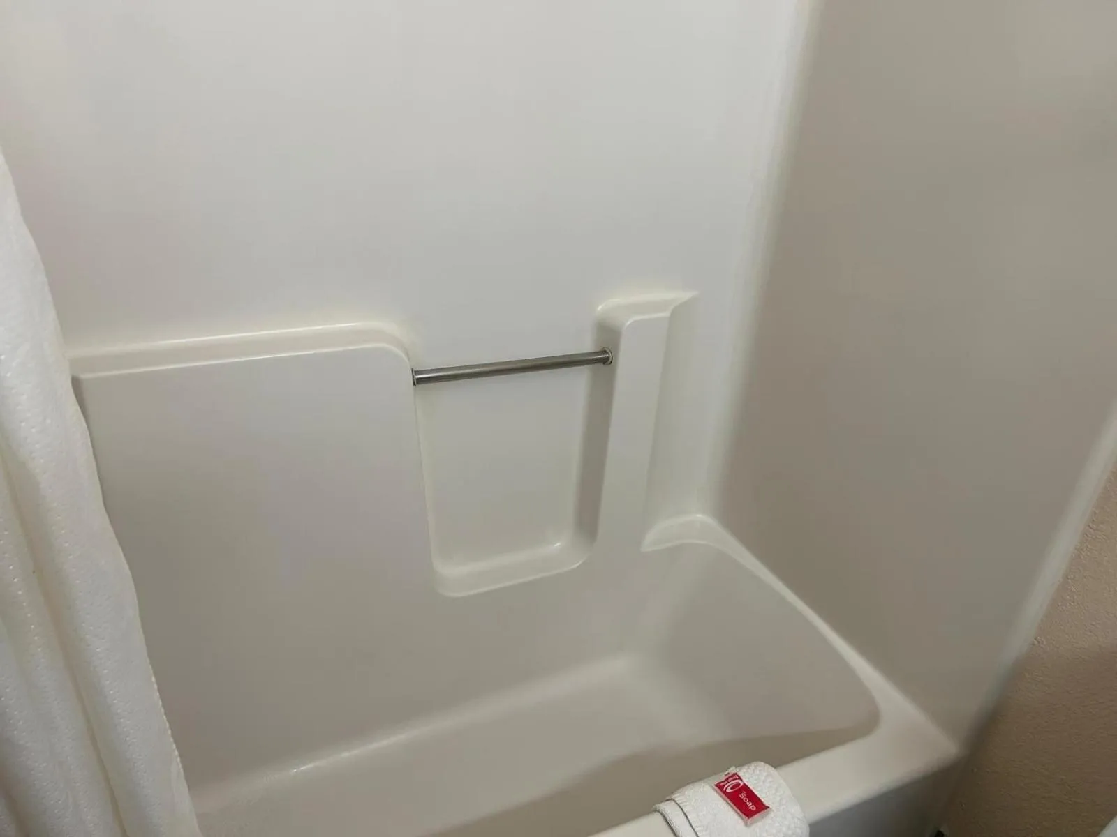 Bathroom in Econo Lodge Topeka at Wanamaker