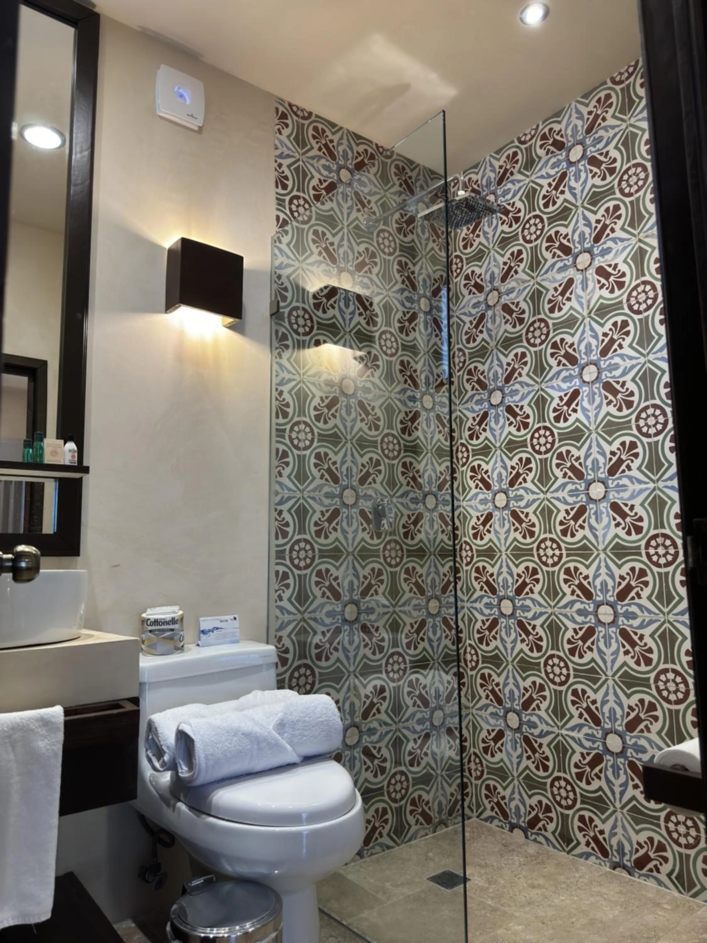 Bathroom in Hotel Meson del Marques