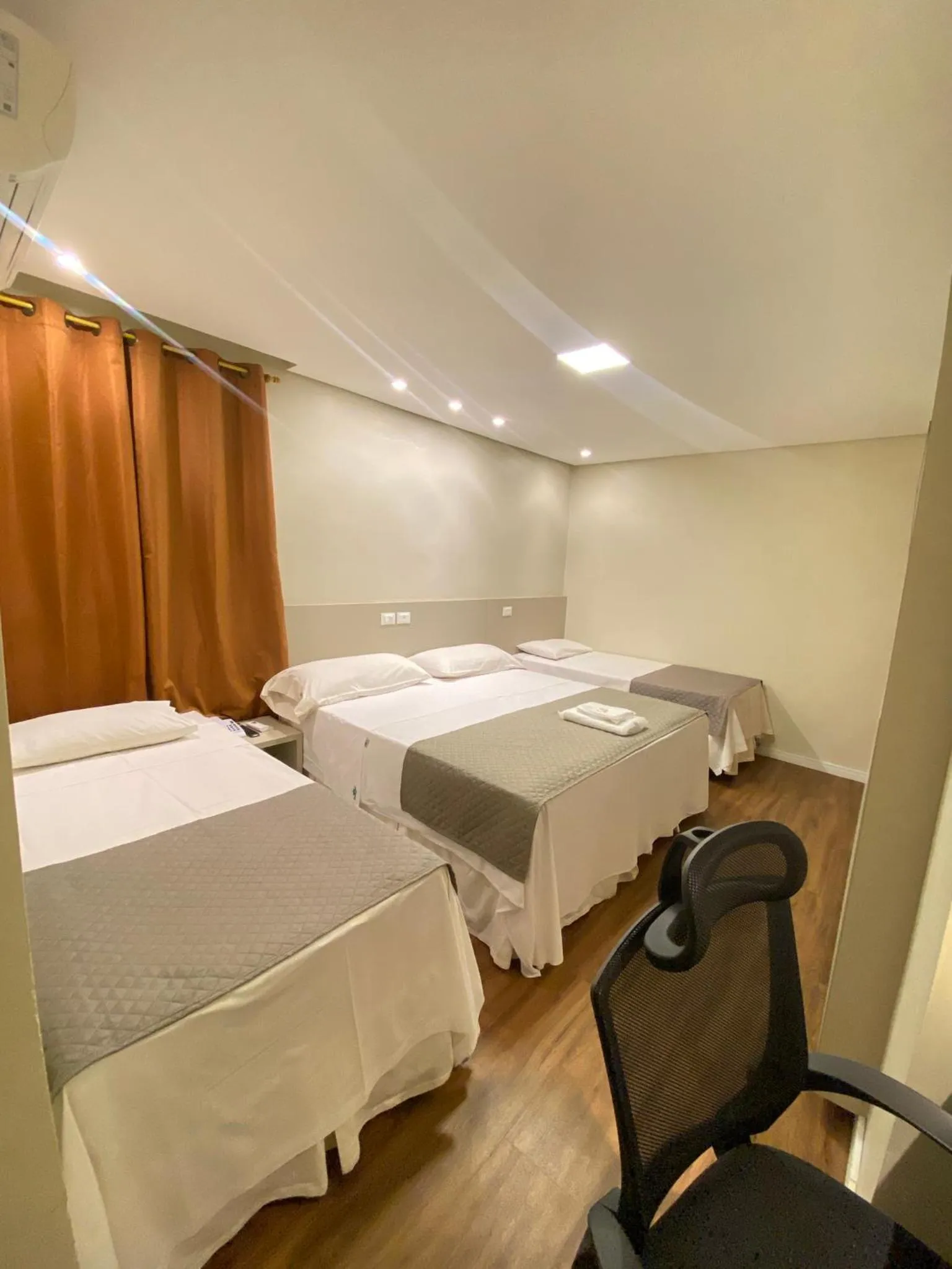 Bedroom, Bed in Hotel Marajó