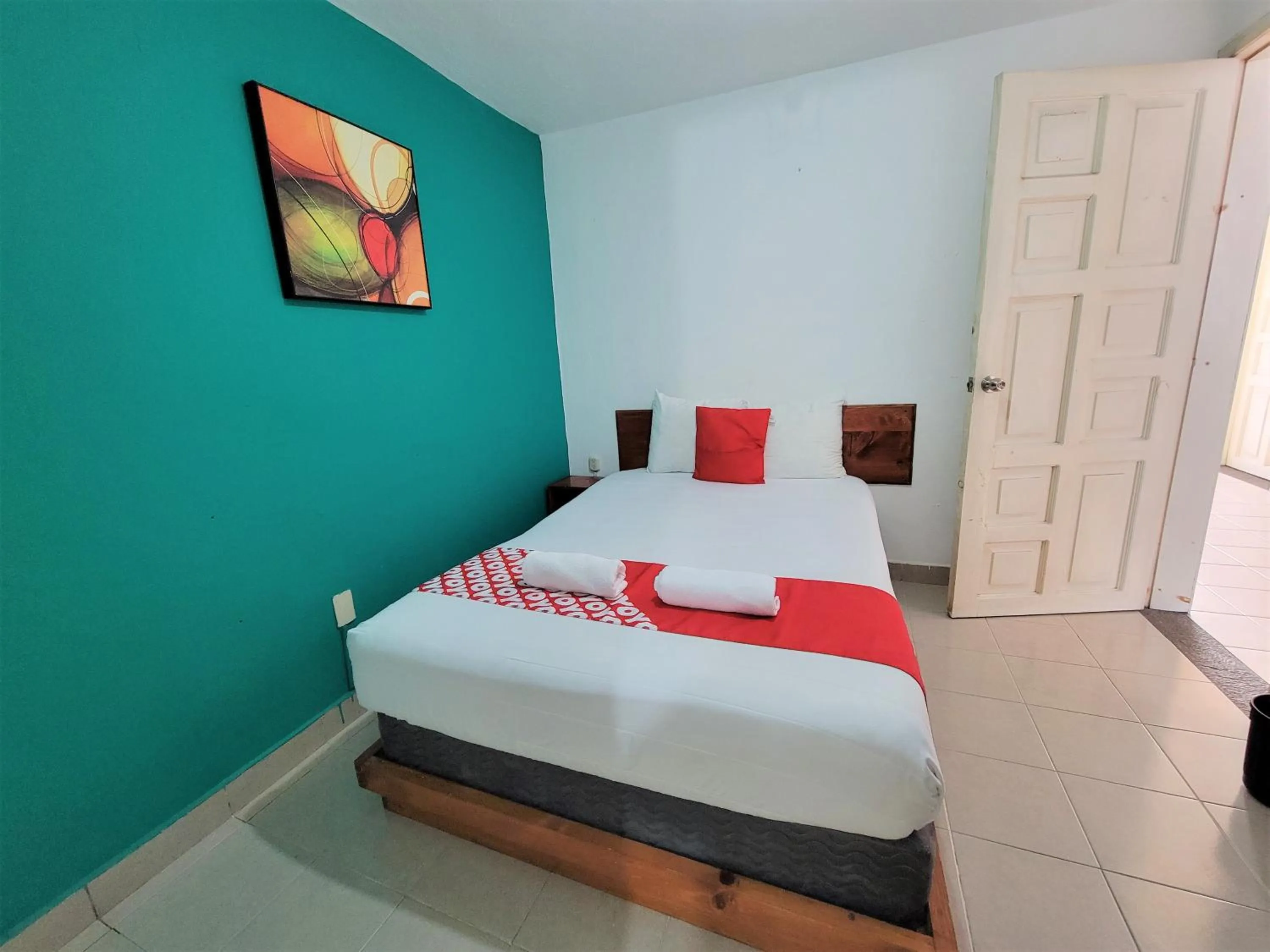 Decorative detail, Bed in Hotel Dulce Luna