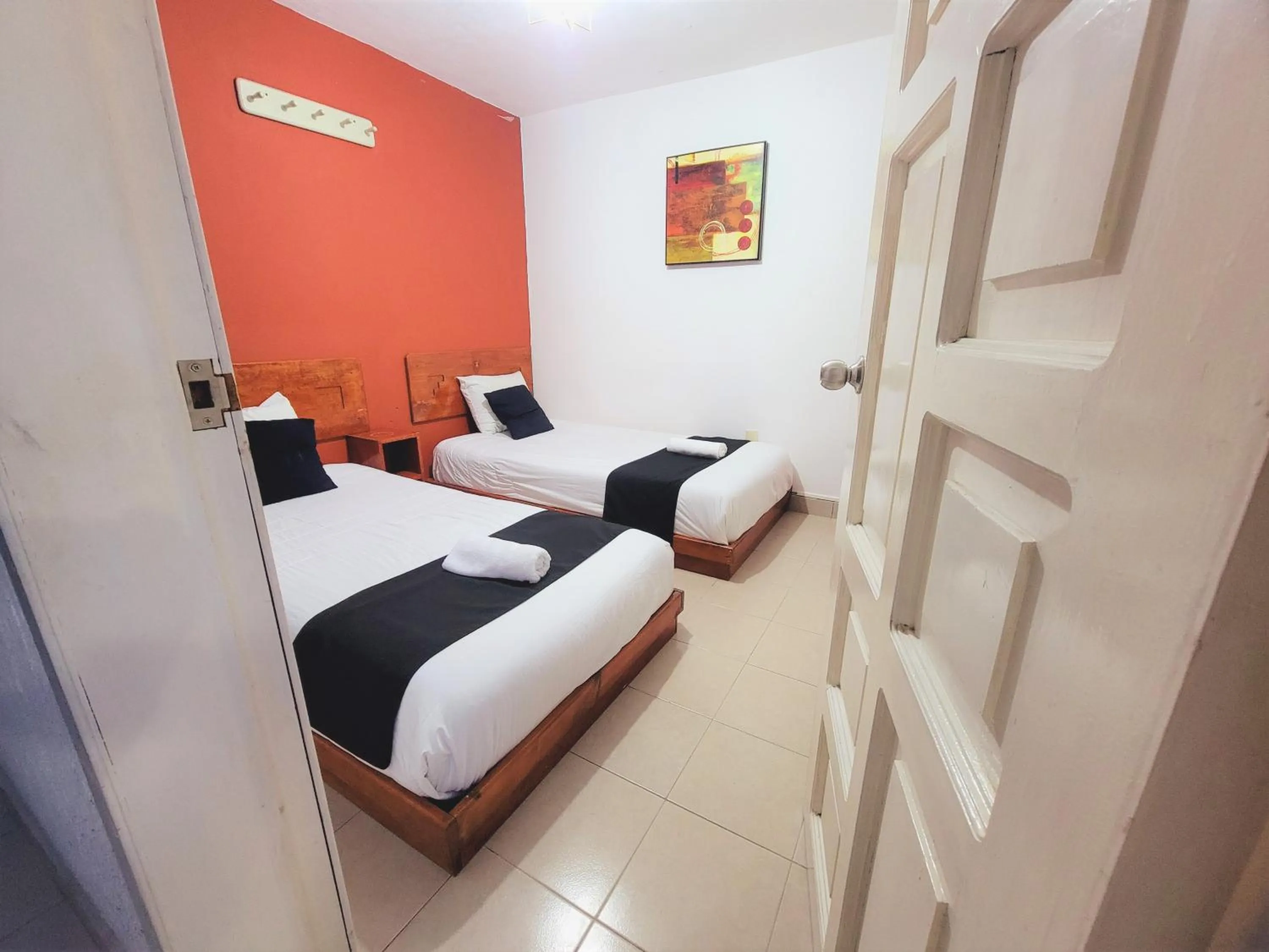 Bed in Hotel Dulce Luna