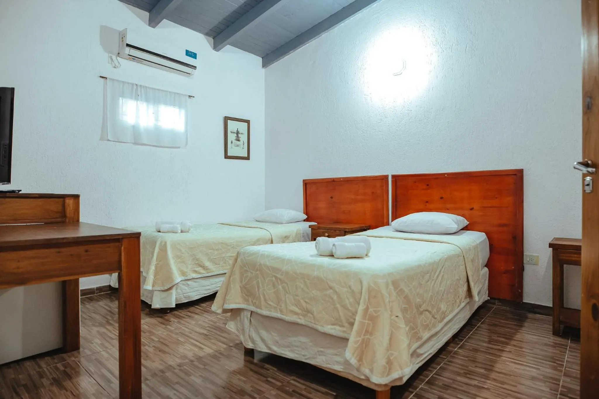 Bed in Palo Rosa Lodge