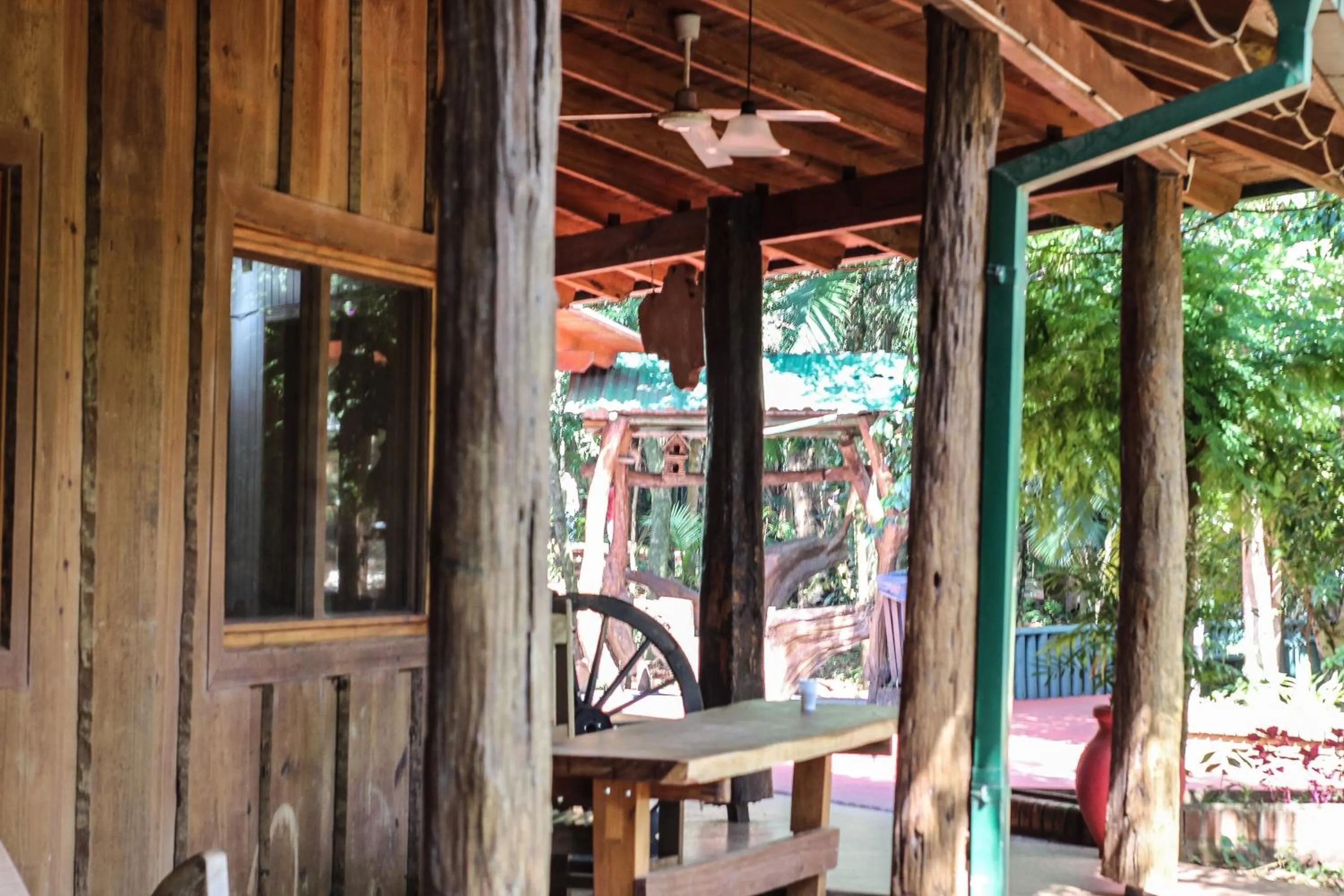 Patio in Palo Rosa Lodge