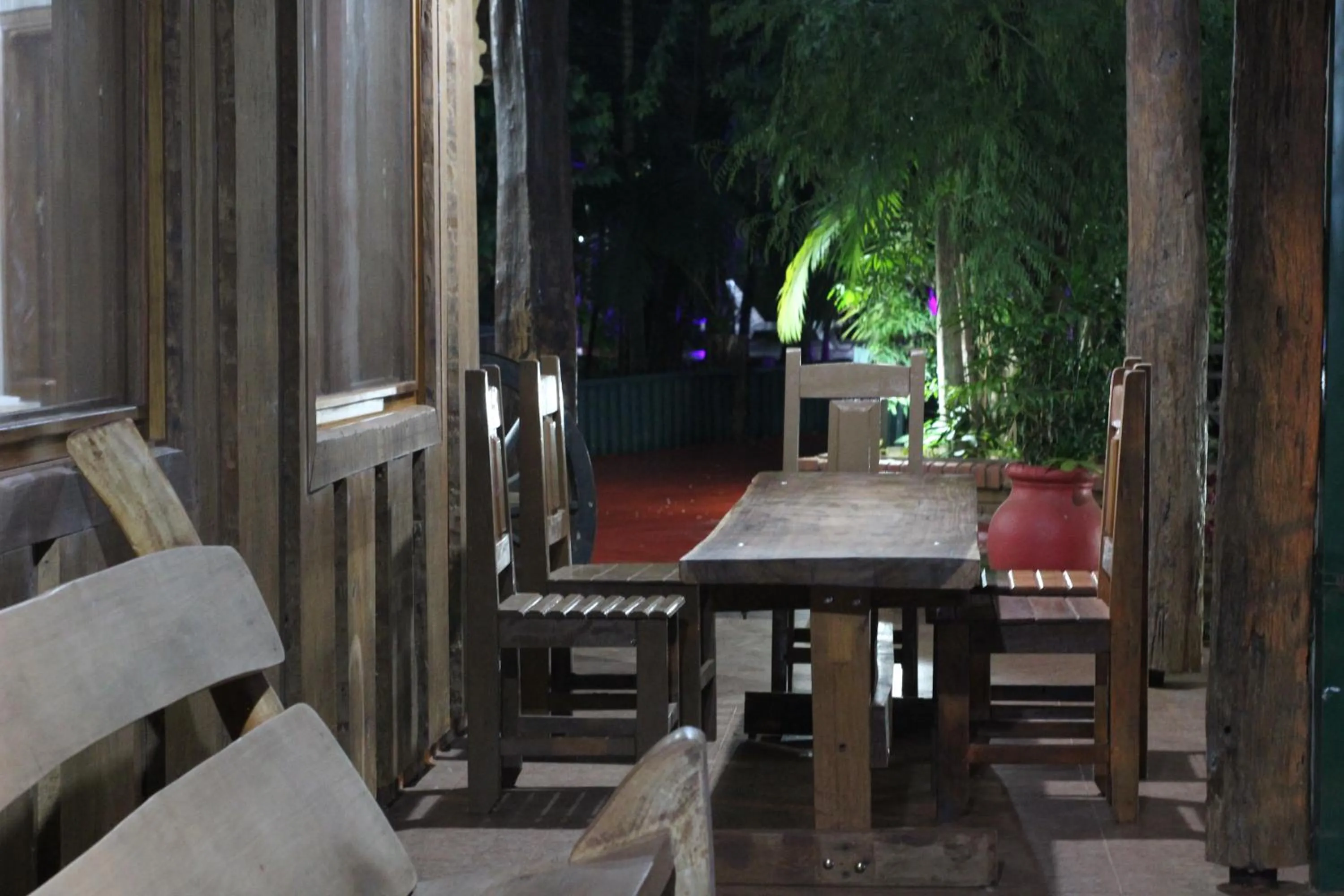 Patio in Palo Rosa Lodge