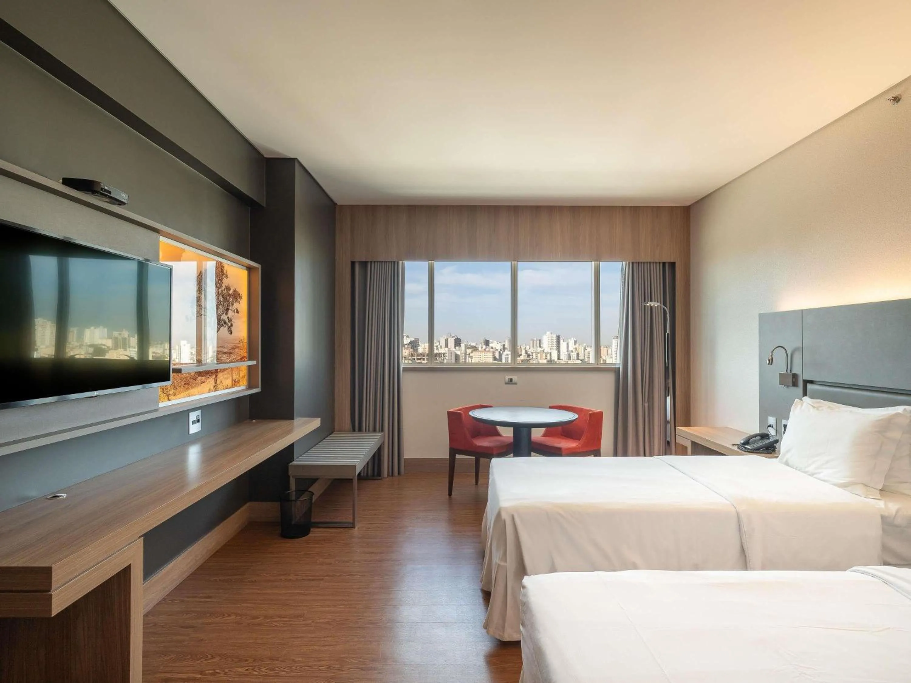 Bedroom, Bed in Mercure Uberlândia Plaza Shopping