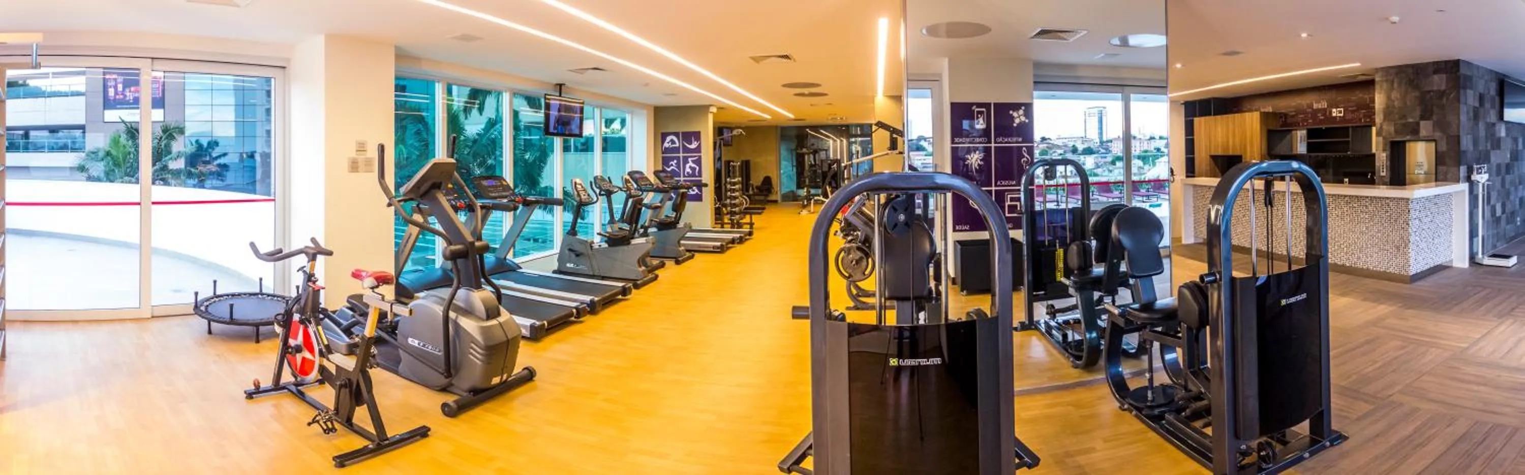 Fitness centre/facilities in Mercure Uberlândia Plaza Shopping