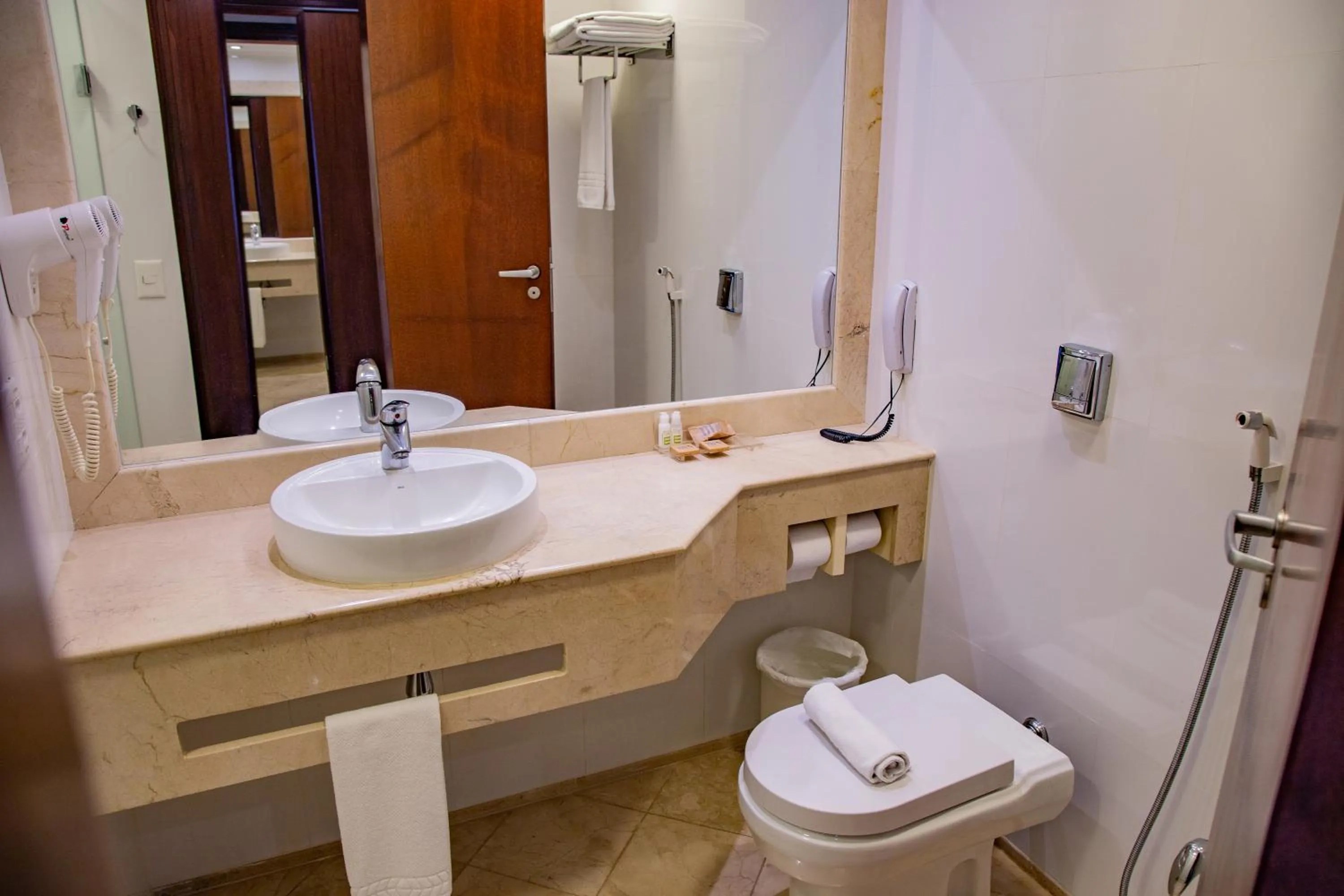 Toilet in Mercure Uberlândia Plaza Shopping