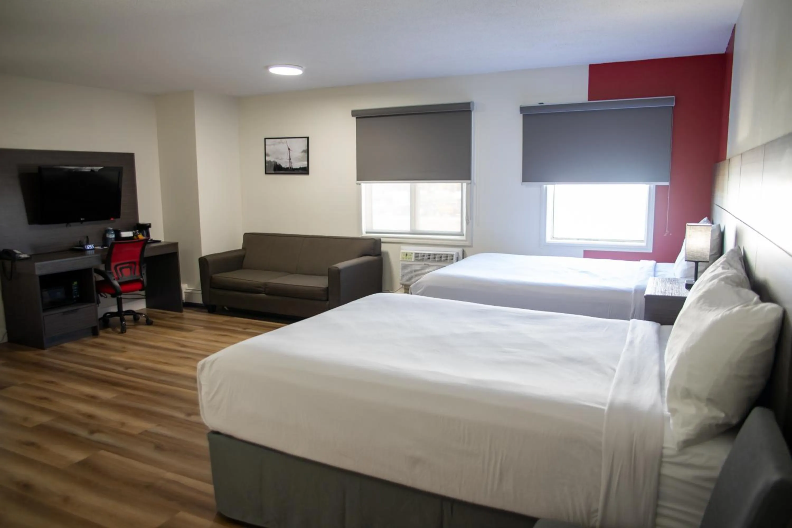 Bed in Ramada by Wyndham Dawson Creek
