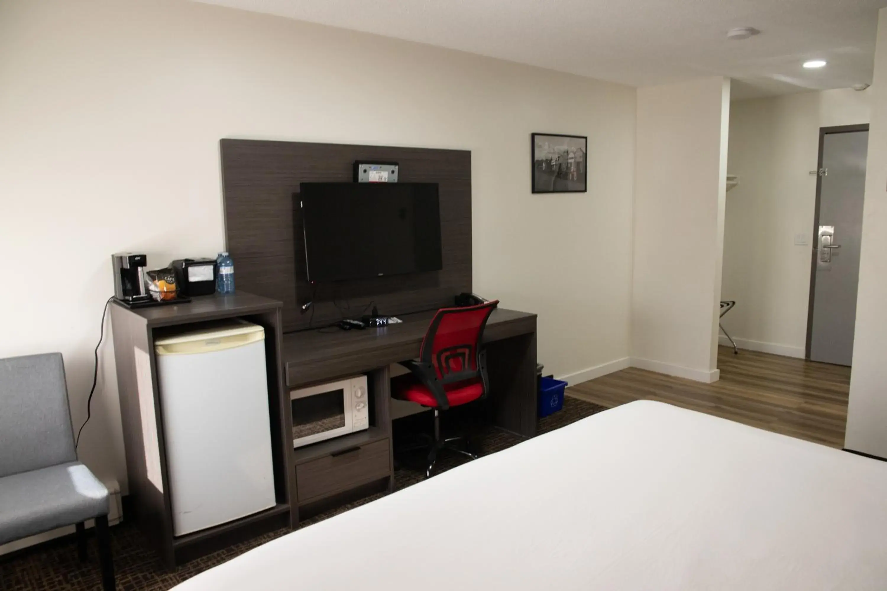 Bed in Ramada by Wyndham Dawson Creek Bed in Ramada by Wyndham Dawson Creek