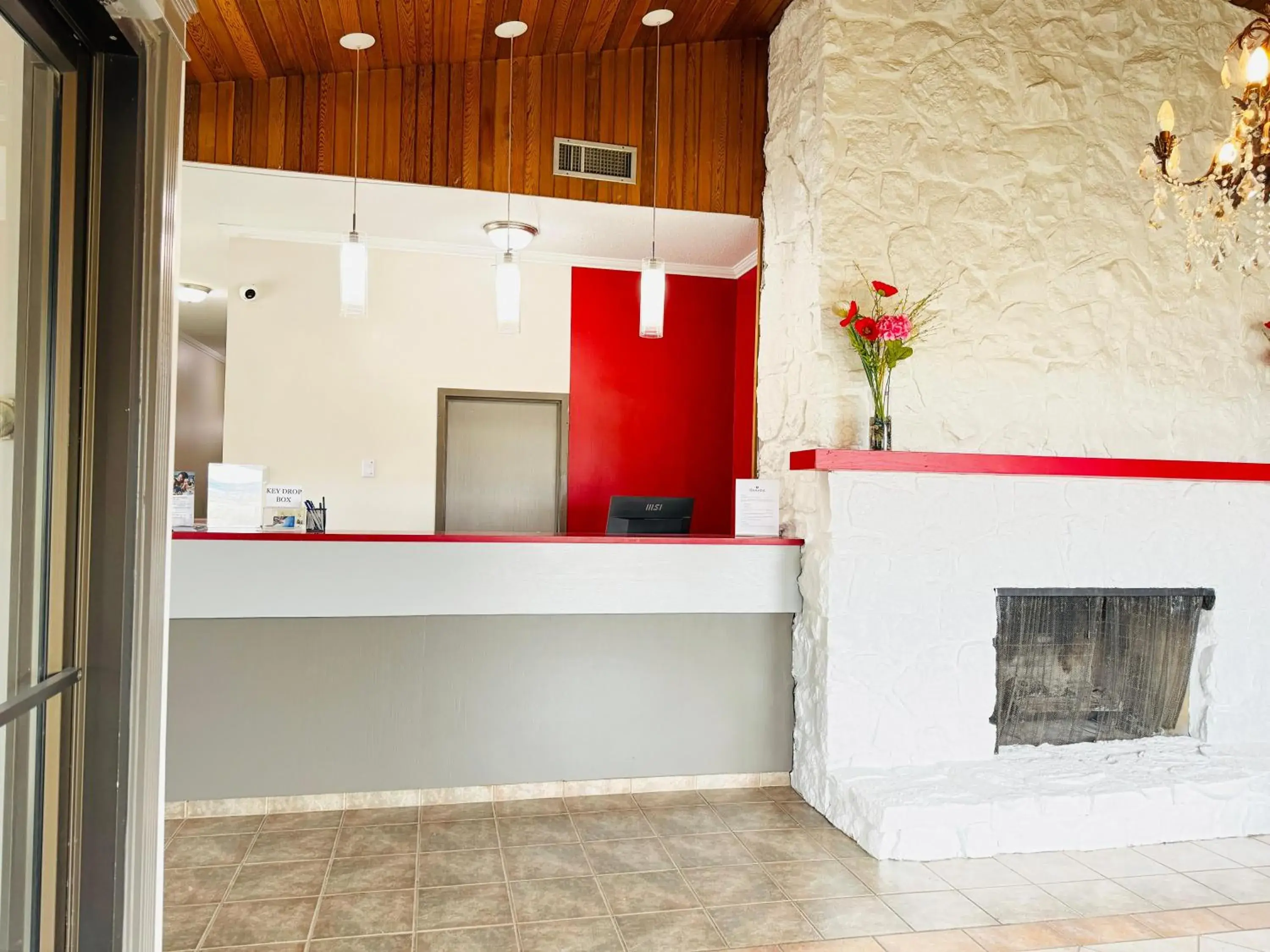 Lobby or reception in Ramada by Wyndham Dawson Creek Lobby or reception in Ramada by Wyndham Dawson Creek