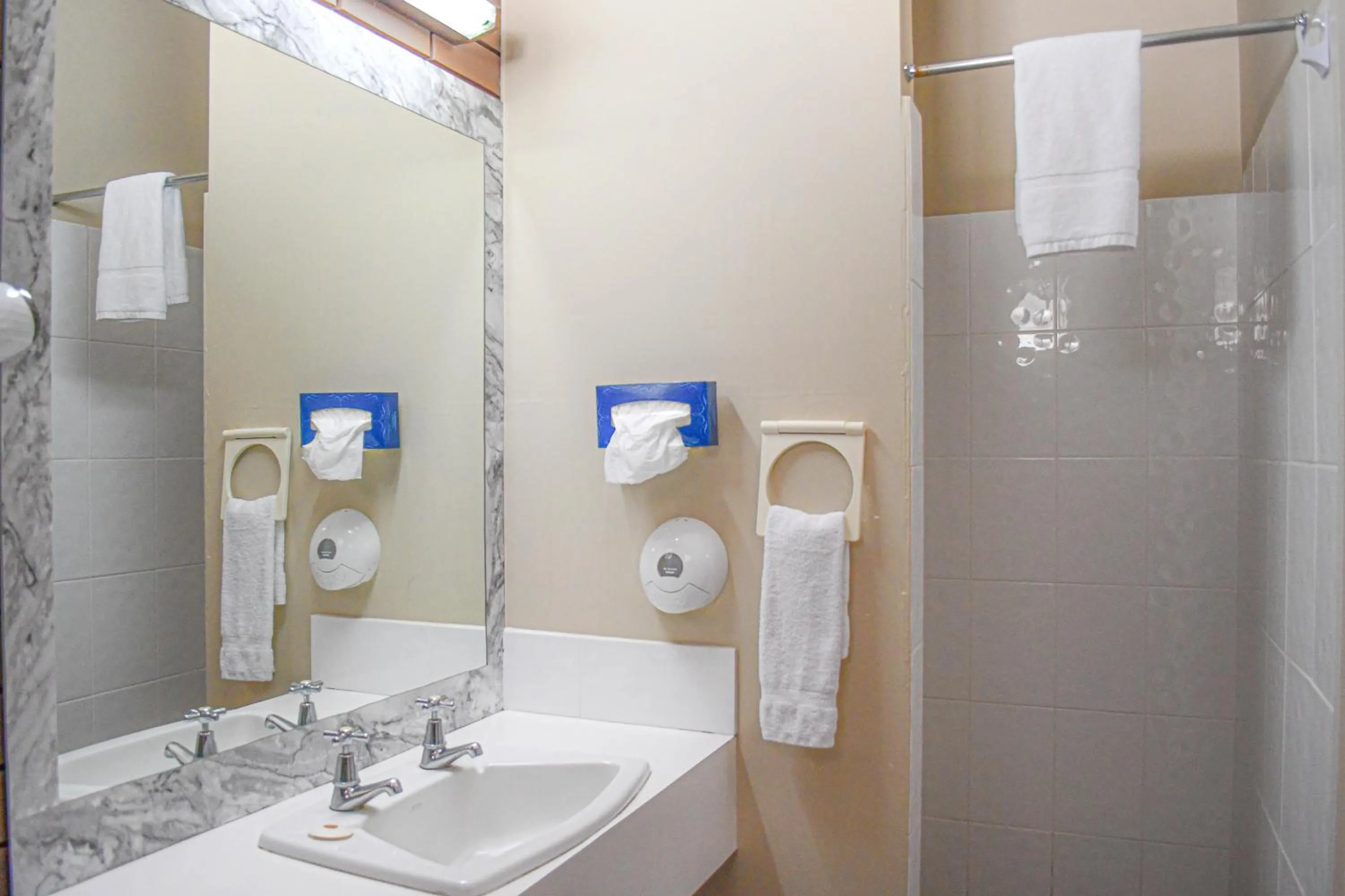 Bathroom in Barooga Country Inn Motel