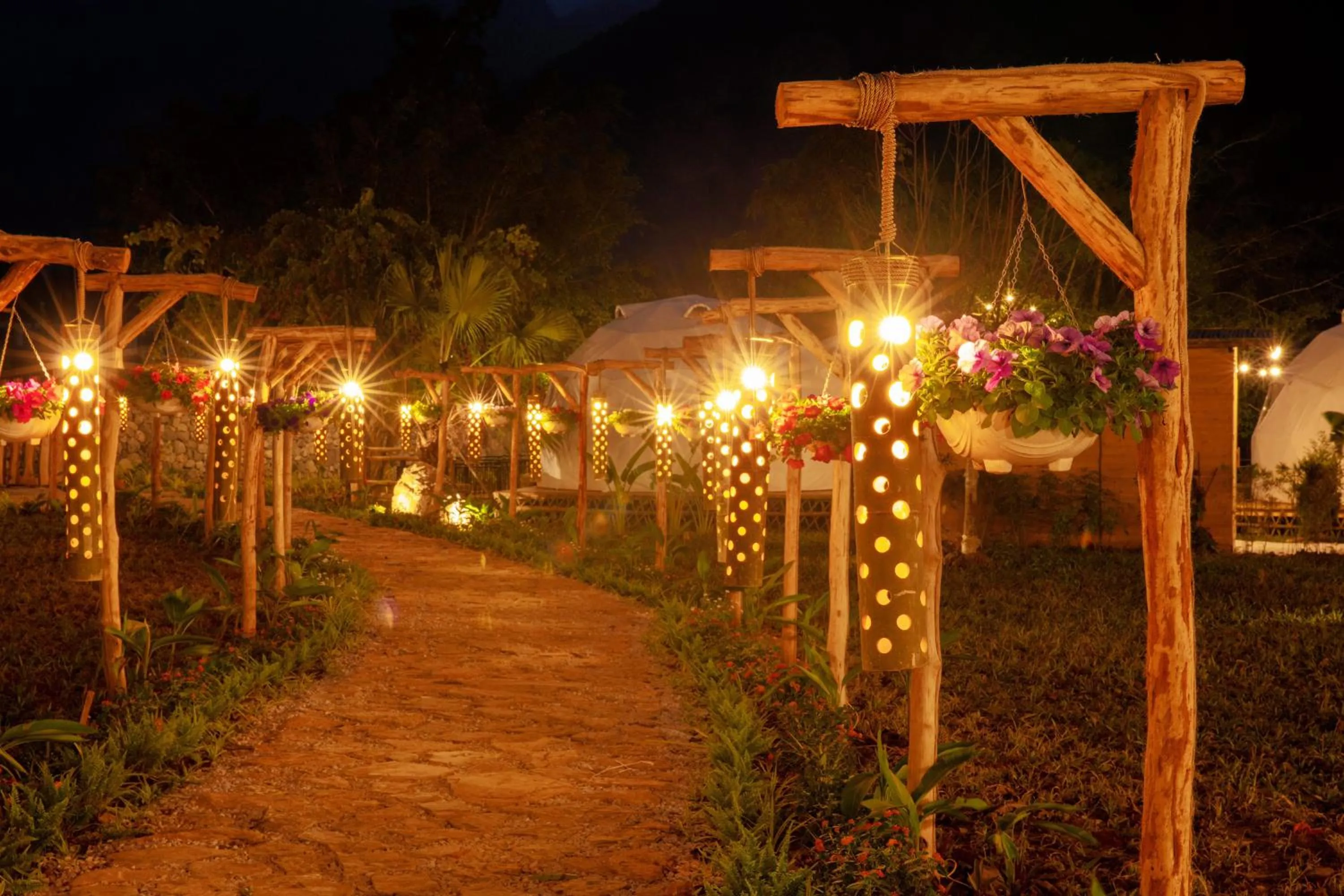 Night in Mai Chau Lodge