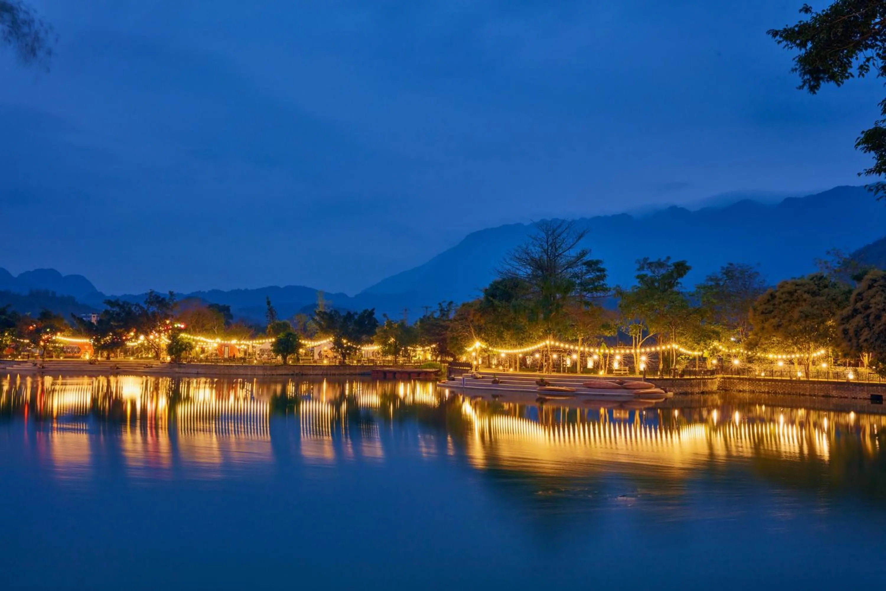 Night in Mai Chau Lodge