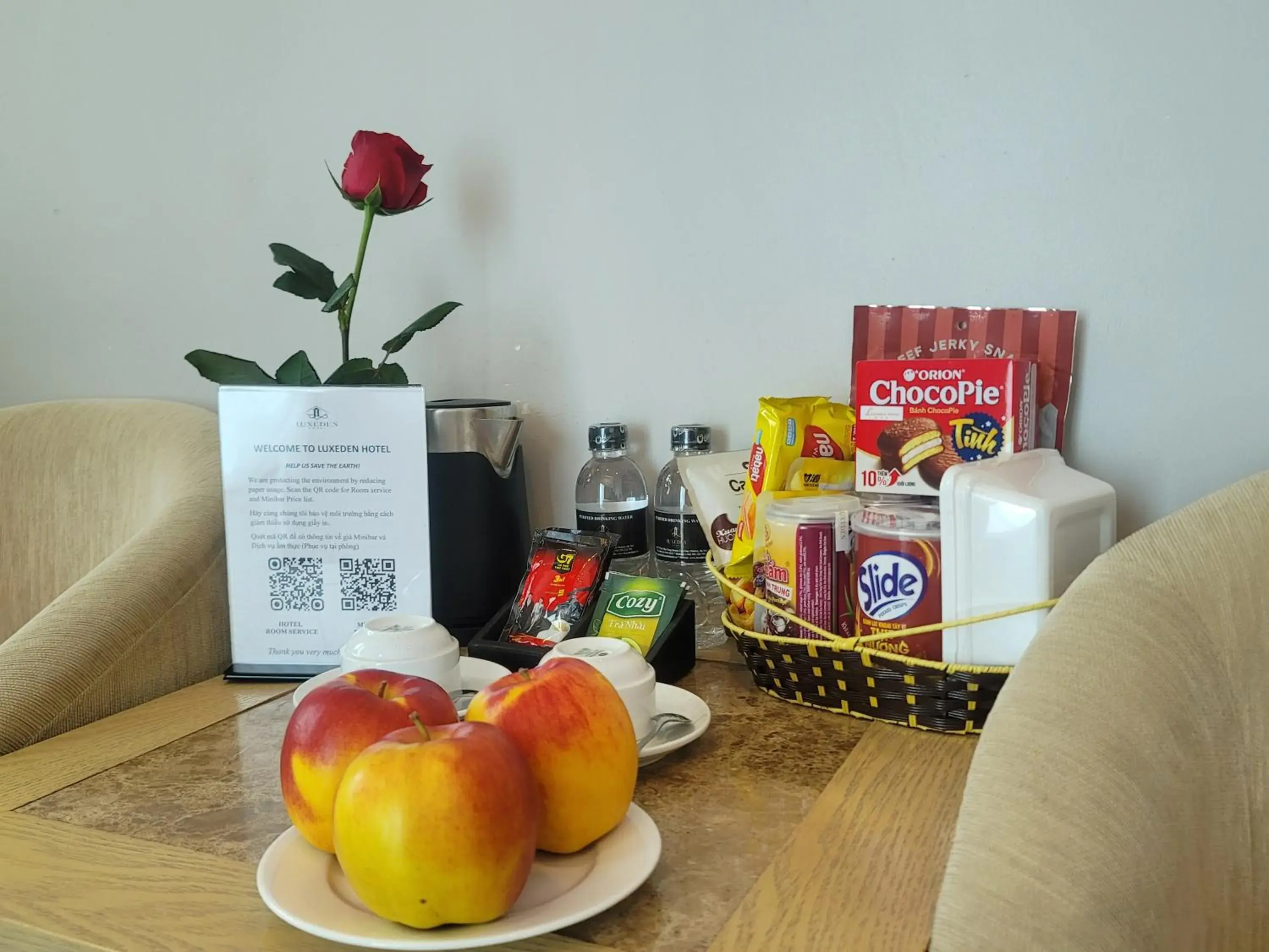 Food and drinks in Luxeden Hotel Hanoi Food and drinks in Luxeden Hotel Hanoi