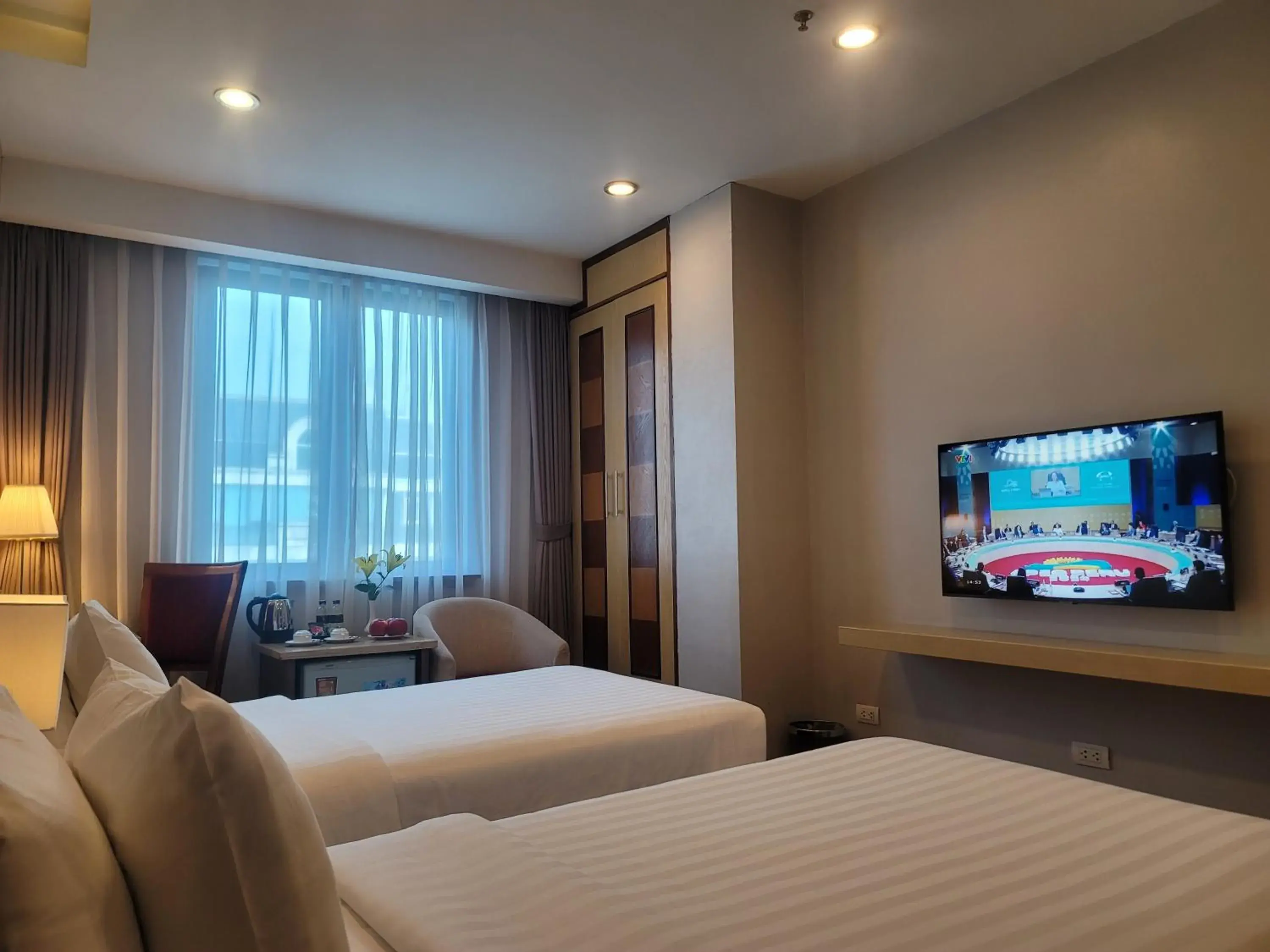 Photo of the whole room, Bed in Luxeden Hotel Hanoi Photo of the whole room, Bed in Luxeden Hotel Hanoi