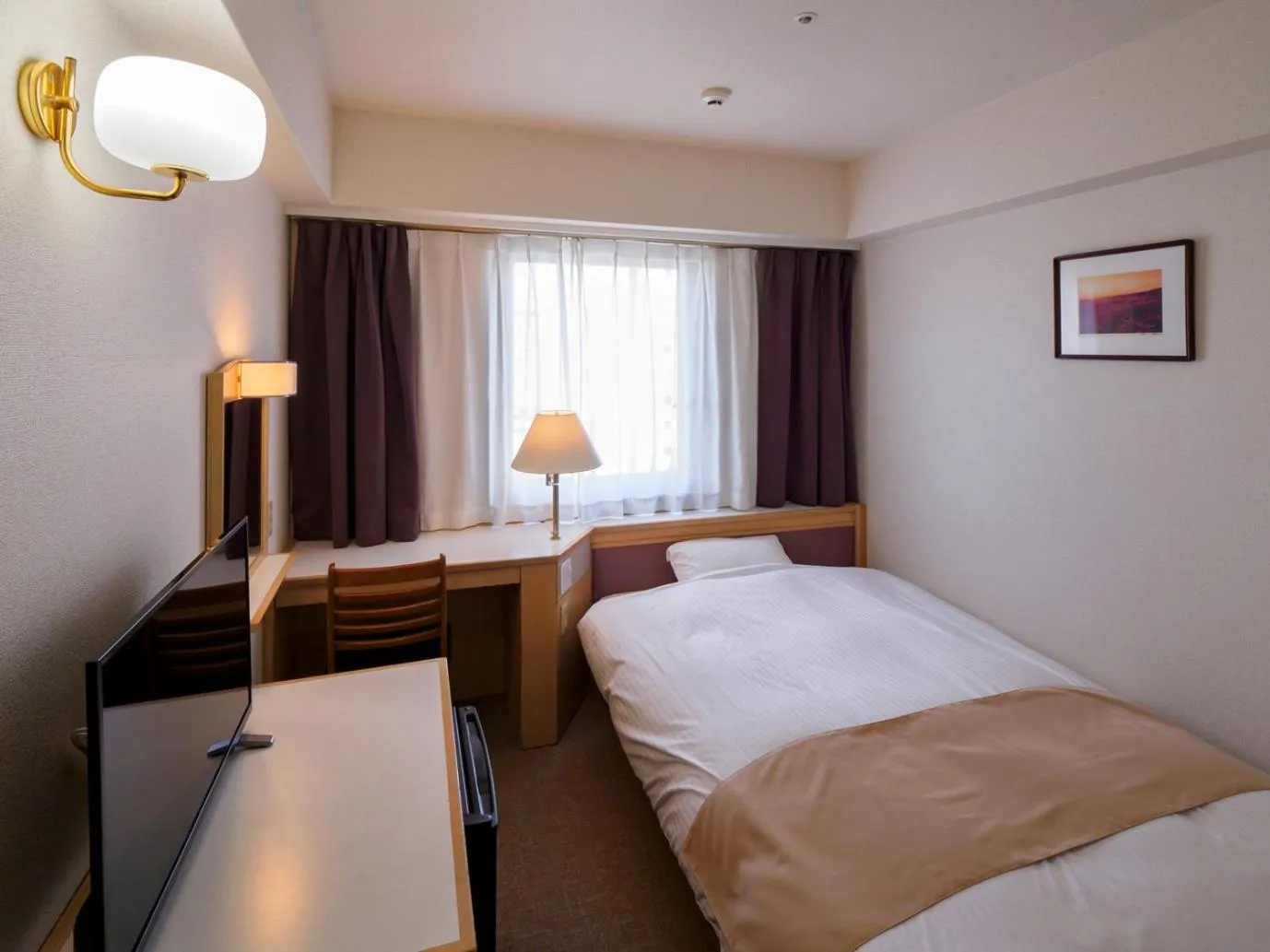 Bed in Airline Hotel