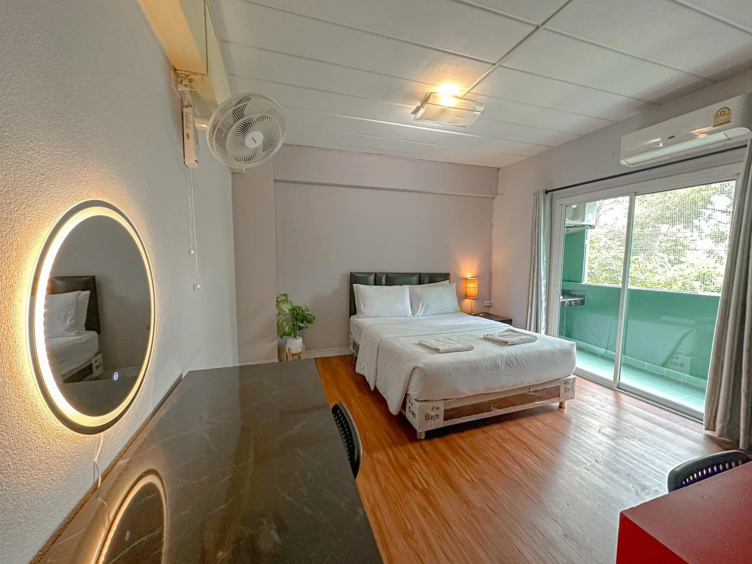 Bed in T.U.B. Mansion