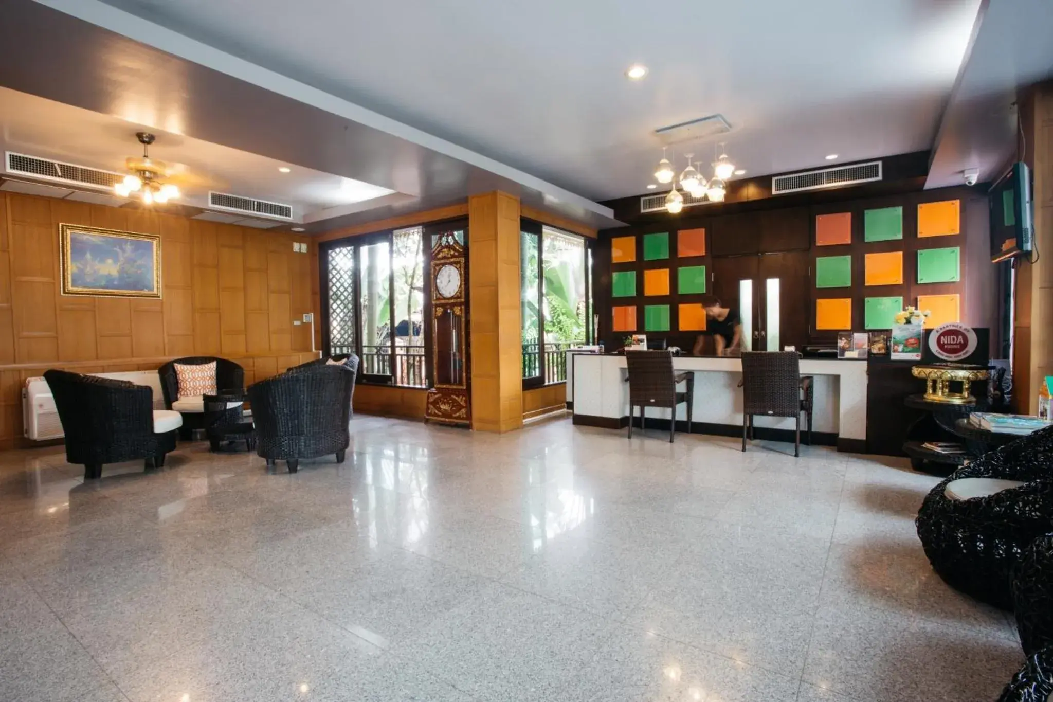 Lobby or reception in Diamond Park Inn Chiangrai & Resort Lobby or reception in Diamond Park Inn Chiangrai & Resort