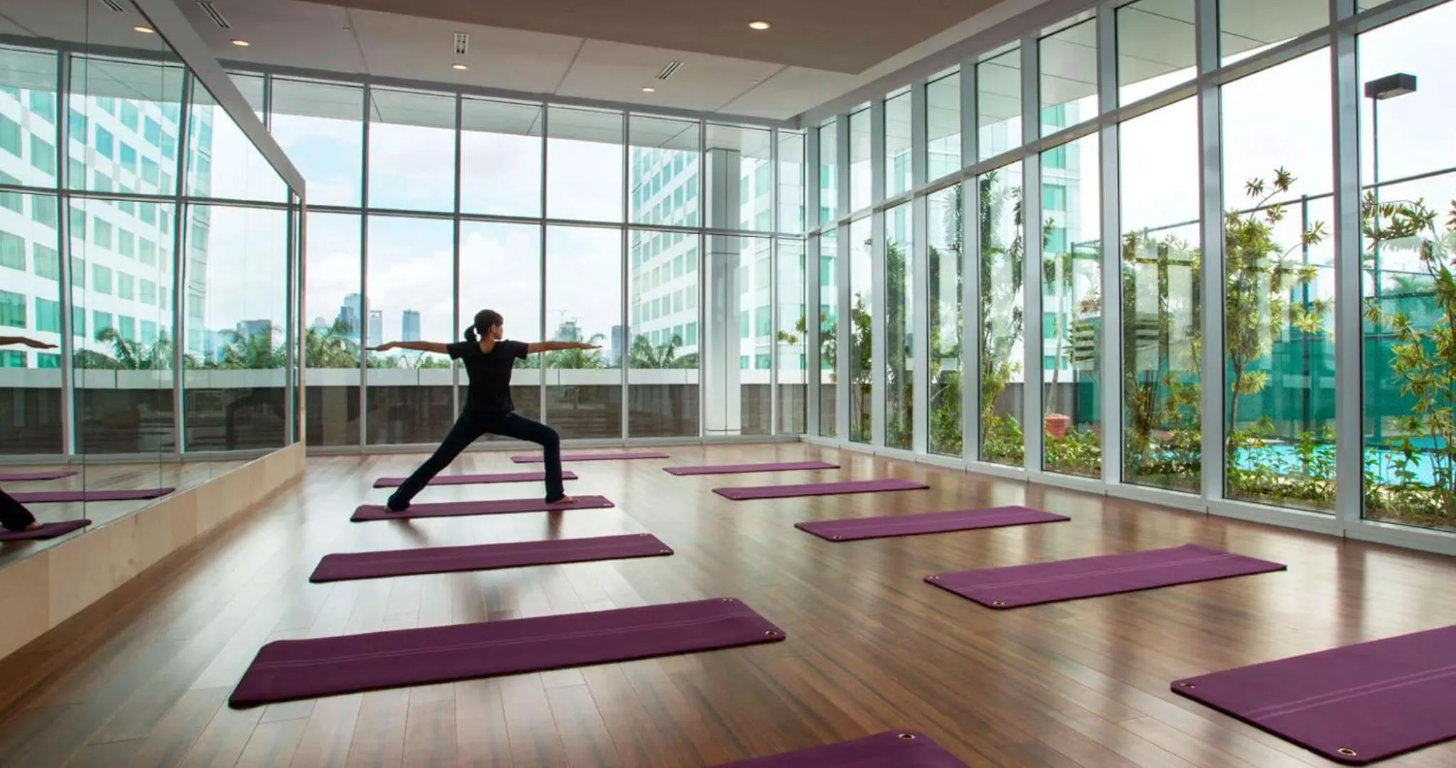 Fitness centre/facilities in Hotel Mulia Senayan, Jakarta