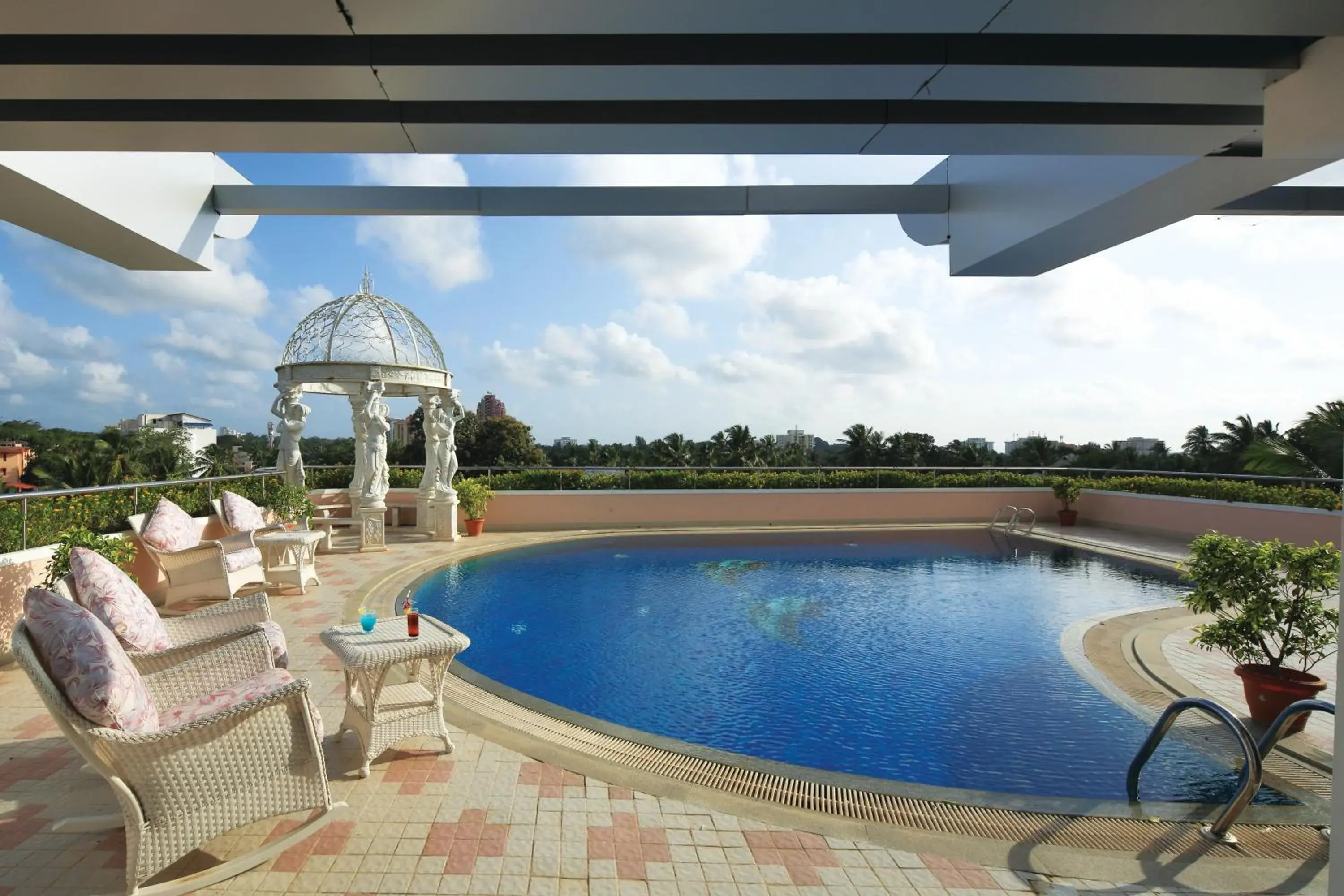 Bird's eye view in Windsor Rajadhani Hotel Bird's eye view in Windsor Rajadhani Hotel