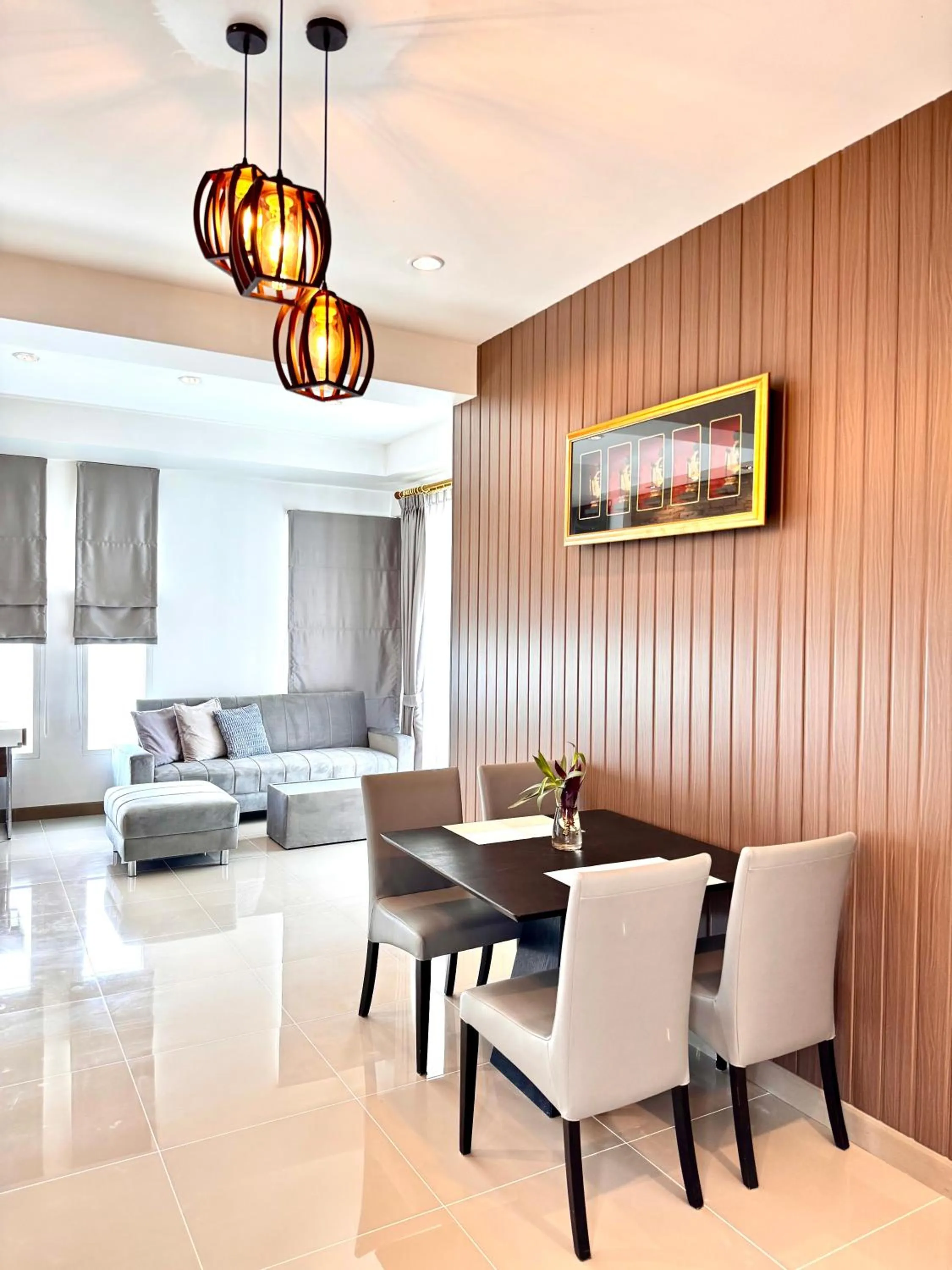 Living room in Sivana Place Phuket