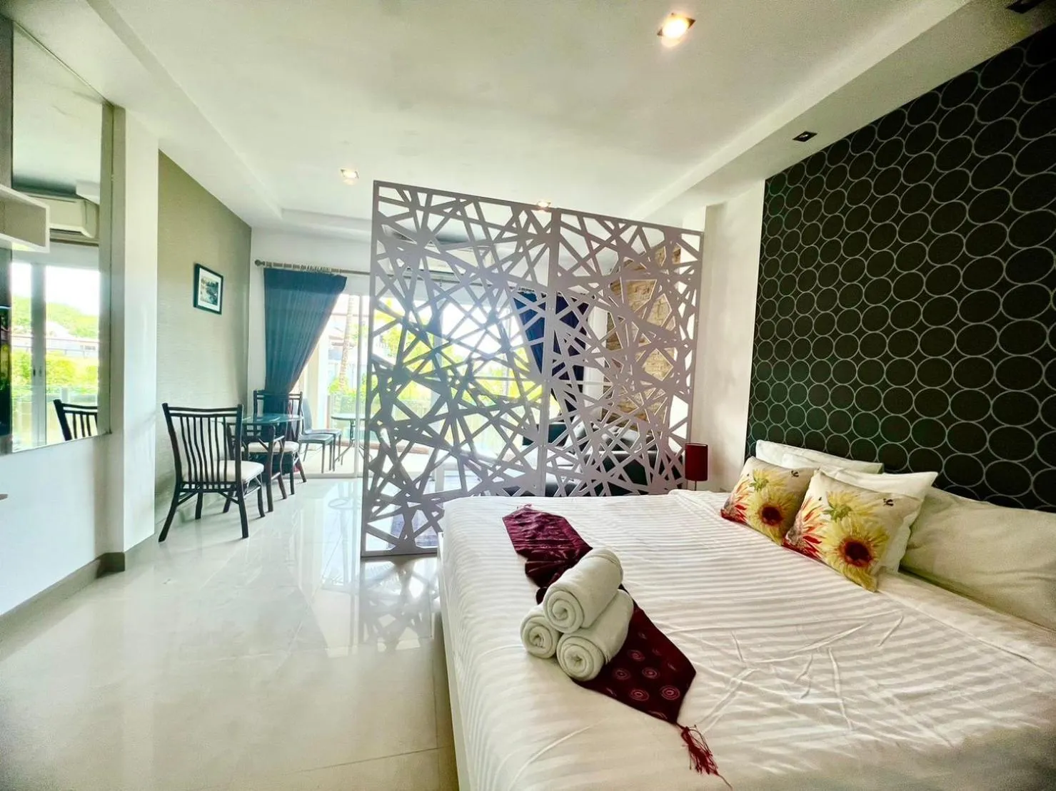 Bedroom, Bed in Sivana Place Phuket