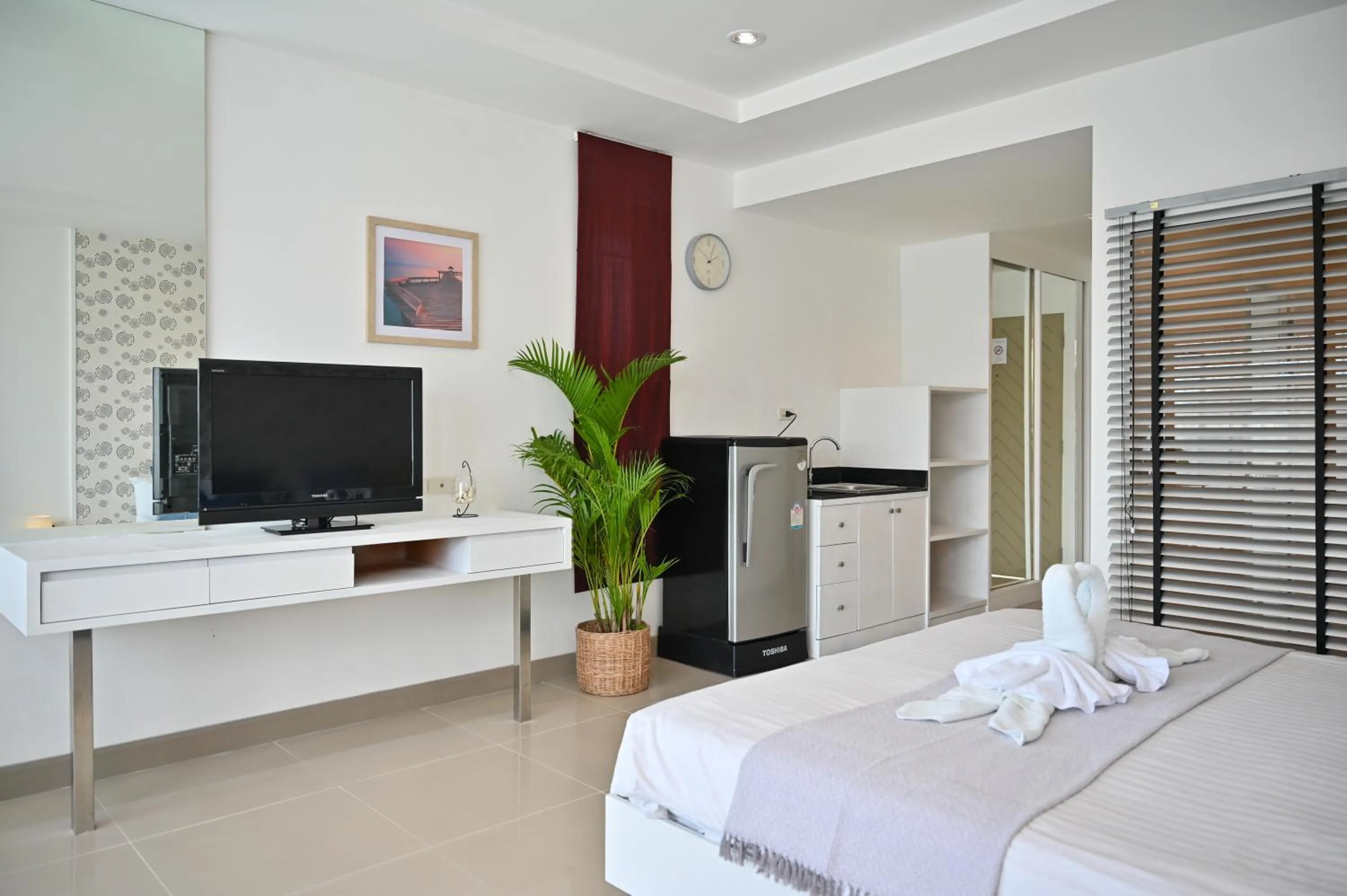 TV and multimedia, Bed in Sivana Place Phuket