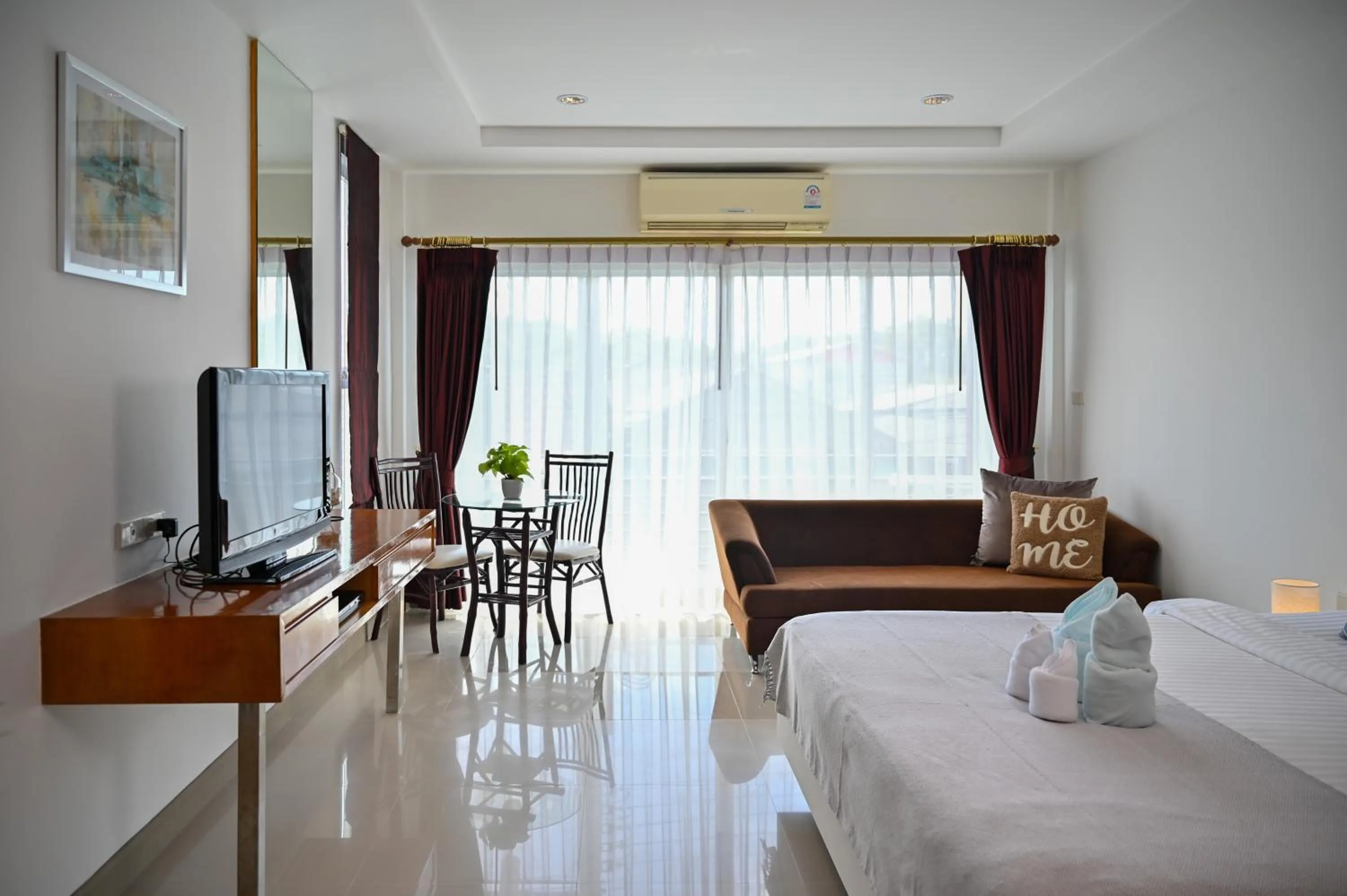 Bedroom, Bed in Sivana Place Phuket