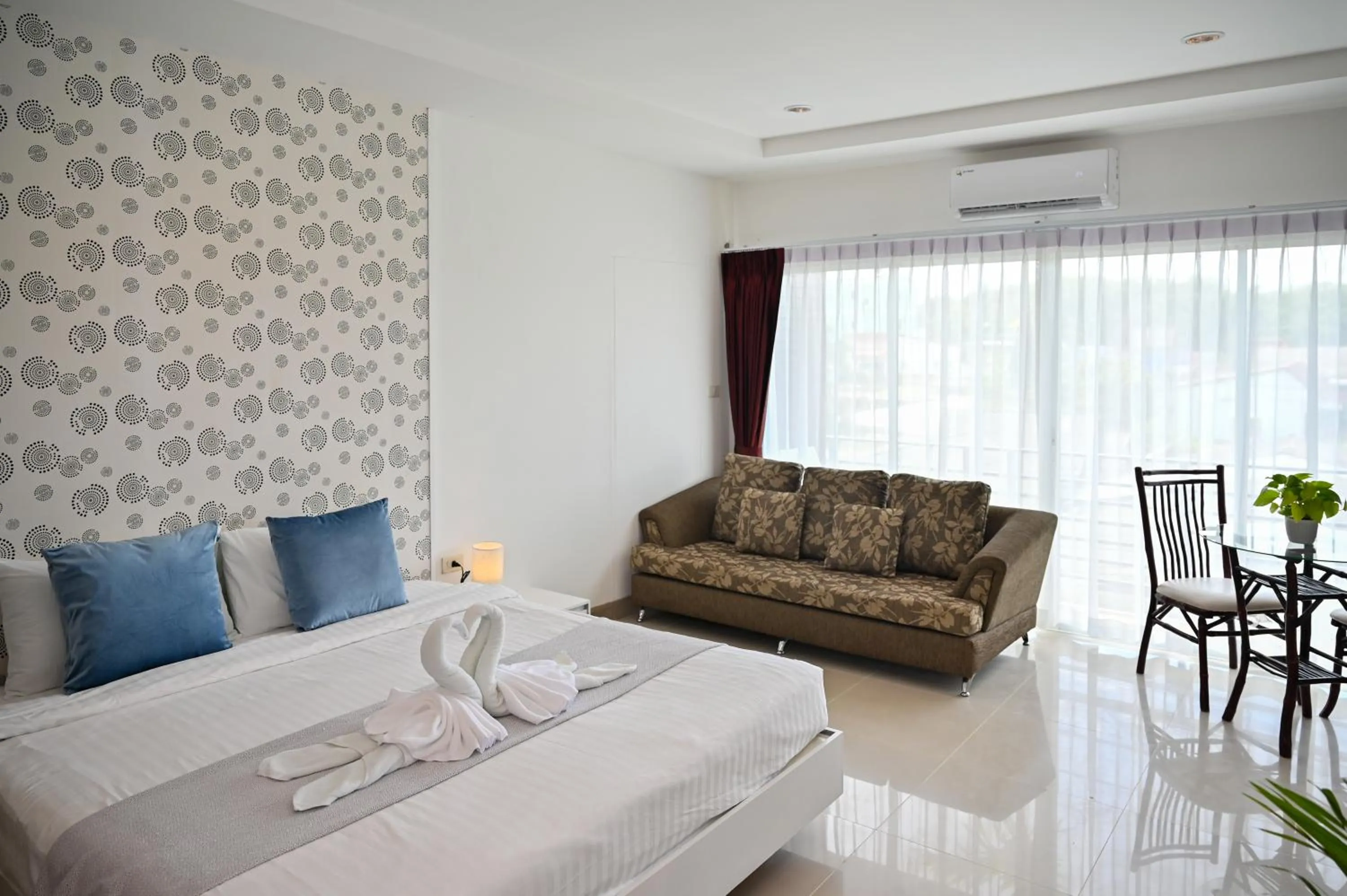 Bedroom, Bed in Sivana Place Phuket